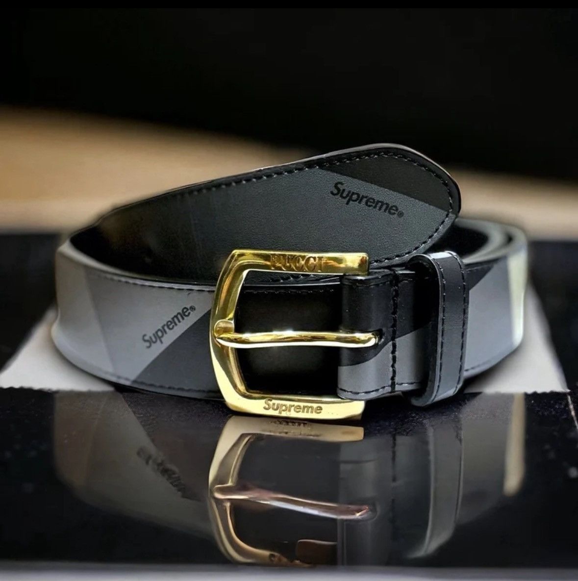 Supreme Supreme x Emilio Pucci Belt Black SS21 | Grailed