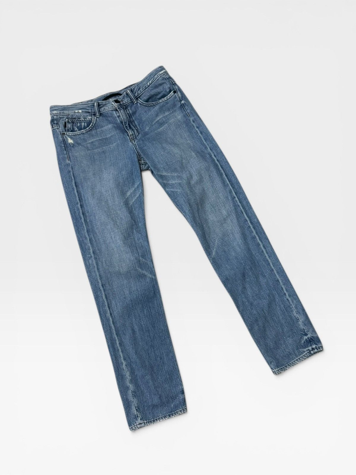 Helmut Lang Helmut Lang Relaxed Tapered Denim Jeans Size US 29 - 5 Thumbnail