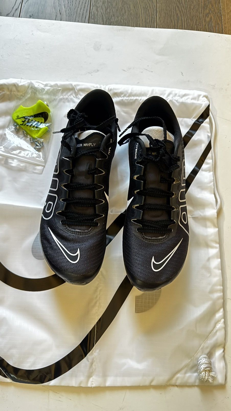 Nike Nike Air Zoom Maxfly More Uptempo Black White men spike sz 8 Size US 8 / EU 41 - 3 Thumbnail