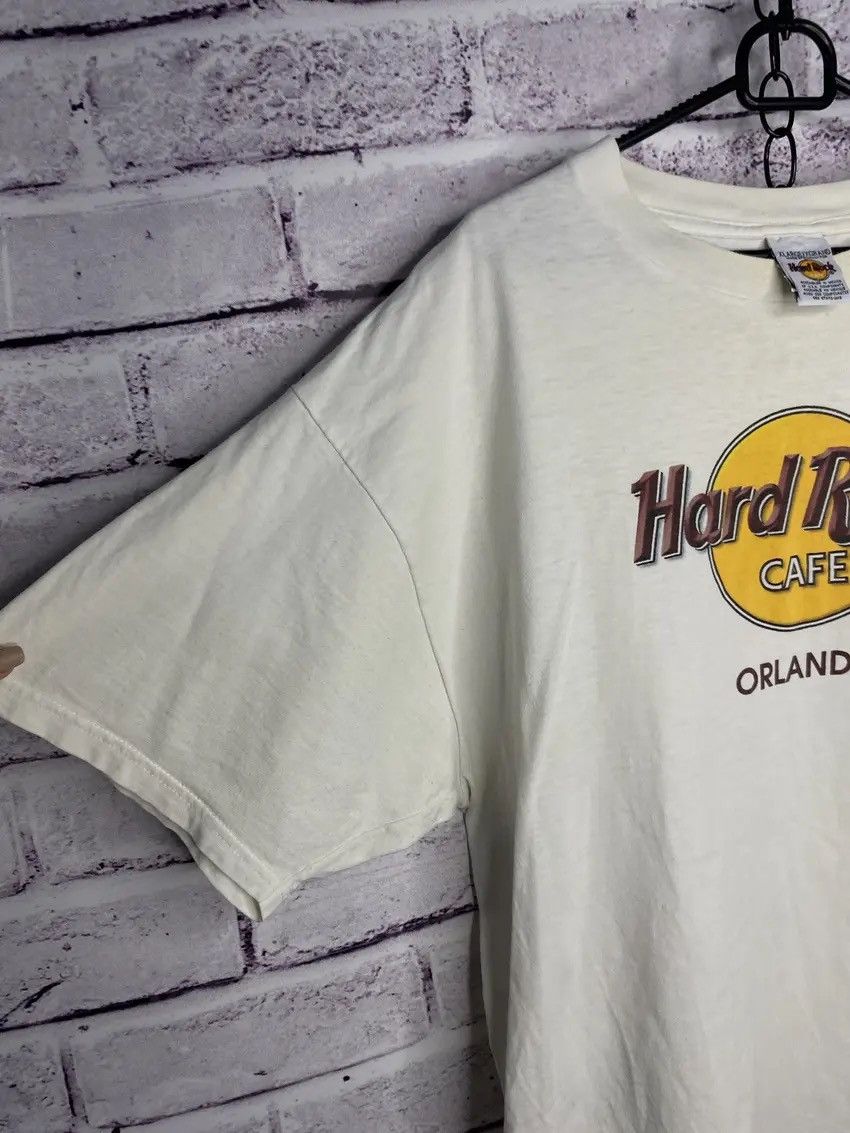 Hard Rock Cafe Rare 🔥Vintage 90s Hard Rock Cafe Orlando Shirt Size US XL / EU 56 / 4 - 5 Thumbnail
