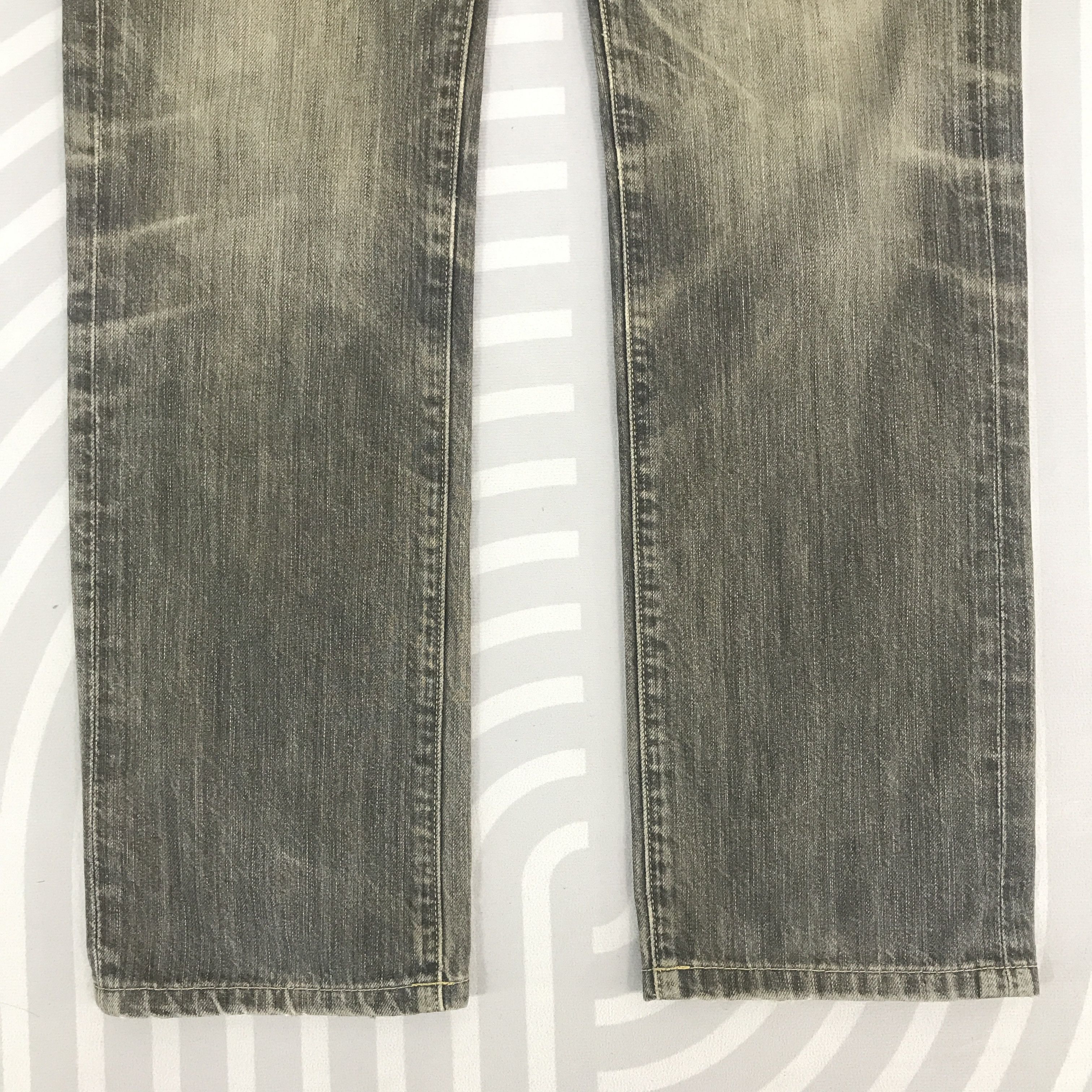 Uniqlo × Vintage Vintage uniqlo Black denim distressed jeans pants Size US 29 - 3 Thumbnail