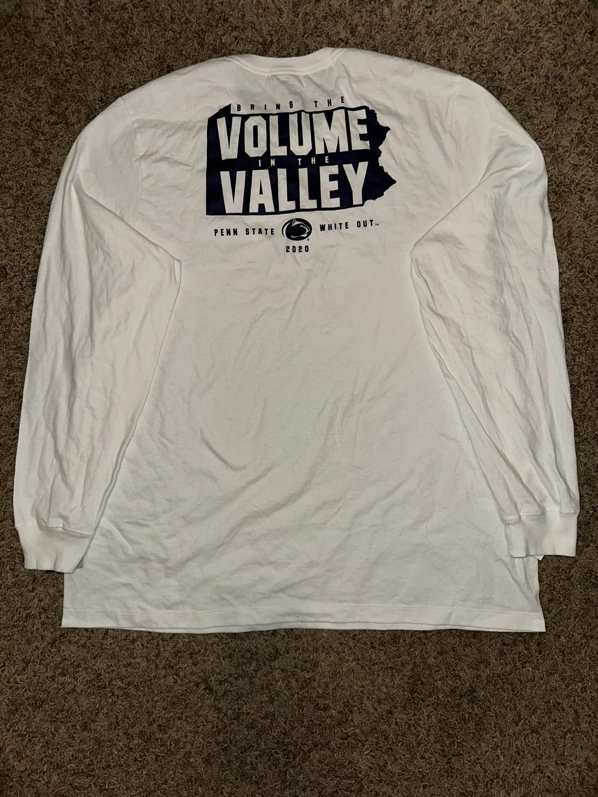 Nike Men's Nike White Penn State Nittany Lions Student Out Long Sleeve T-Shirt Size US XXL / EU 58 / 5 - 2 Thumbnail