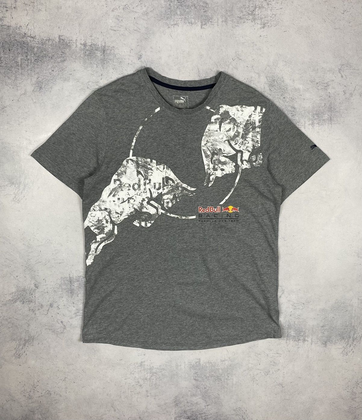 Puma × Red Bull Puma x Red Bull Racing Formula One Team Big Logo T Shirt Size US L / EU 52-54 / 3 - 2 Thumbnail