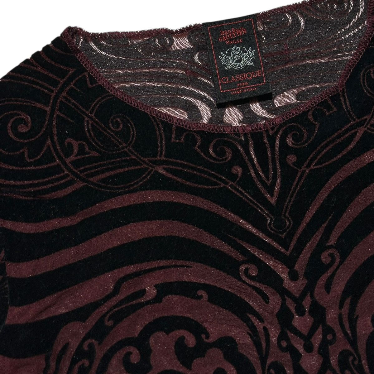 Jean Paul Gaultier SS1996 Tribal mesh Size M / US 6-8 / IT 42-44 - 2 Thumbnail
