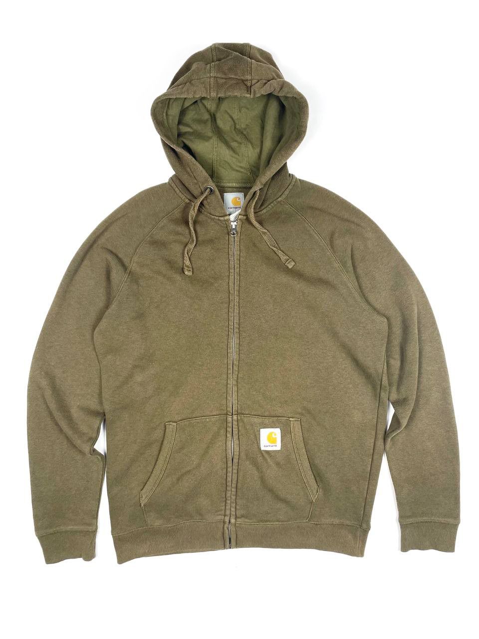 Carhartt × Vintage Carhartt Vintage Y2K Brown Zip Hoodie Size: M - L Size US M / EU 48-50 / 2 - 1 Thumbnail