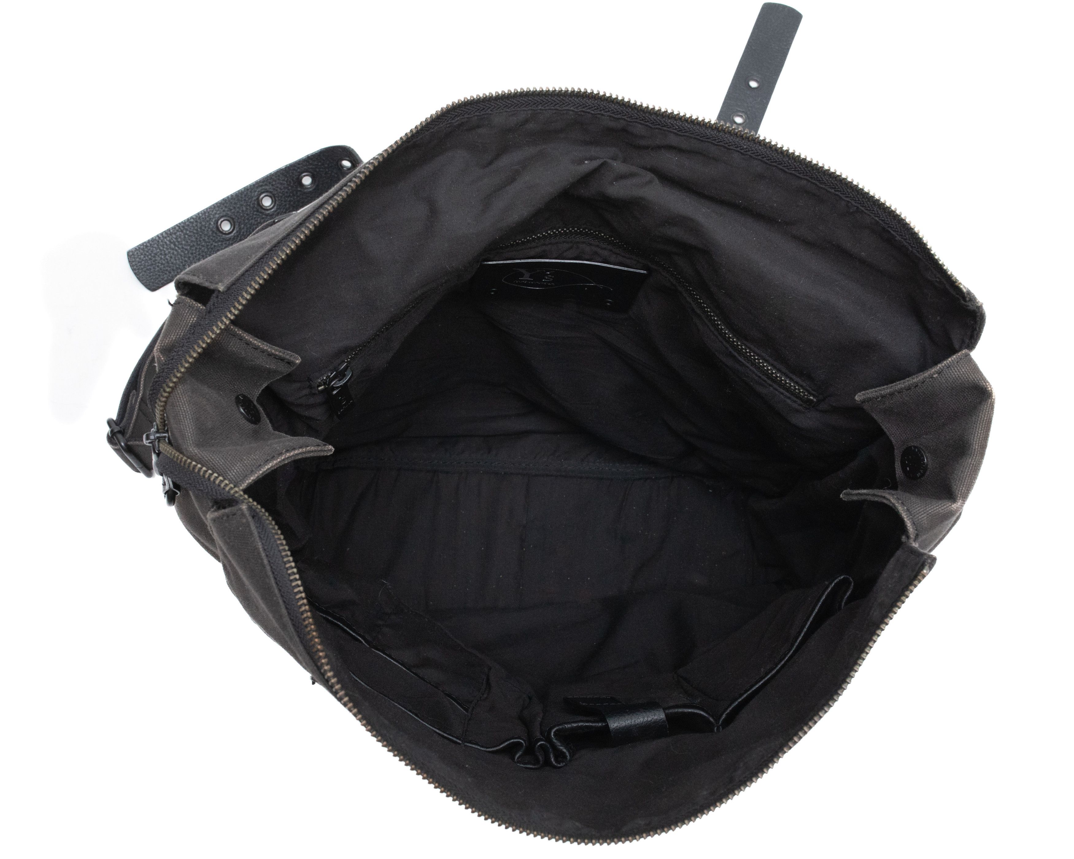 Y's Y’s MANDARINA Canvas Backpack w Leather Detail Size ONE SIZE - 16 Thumbnail