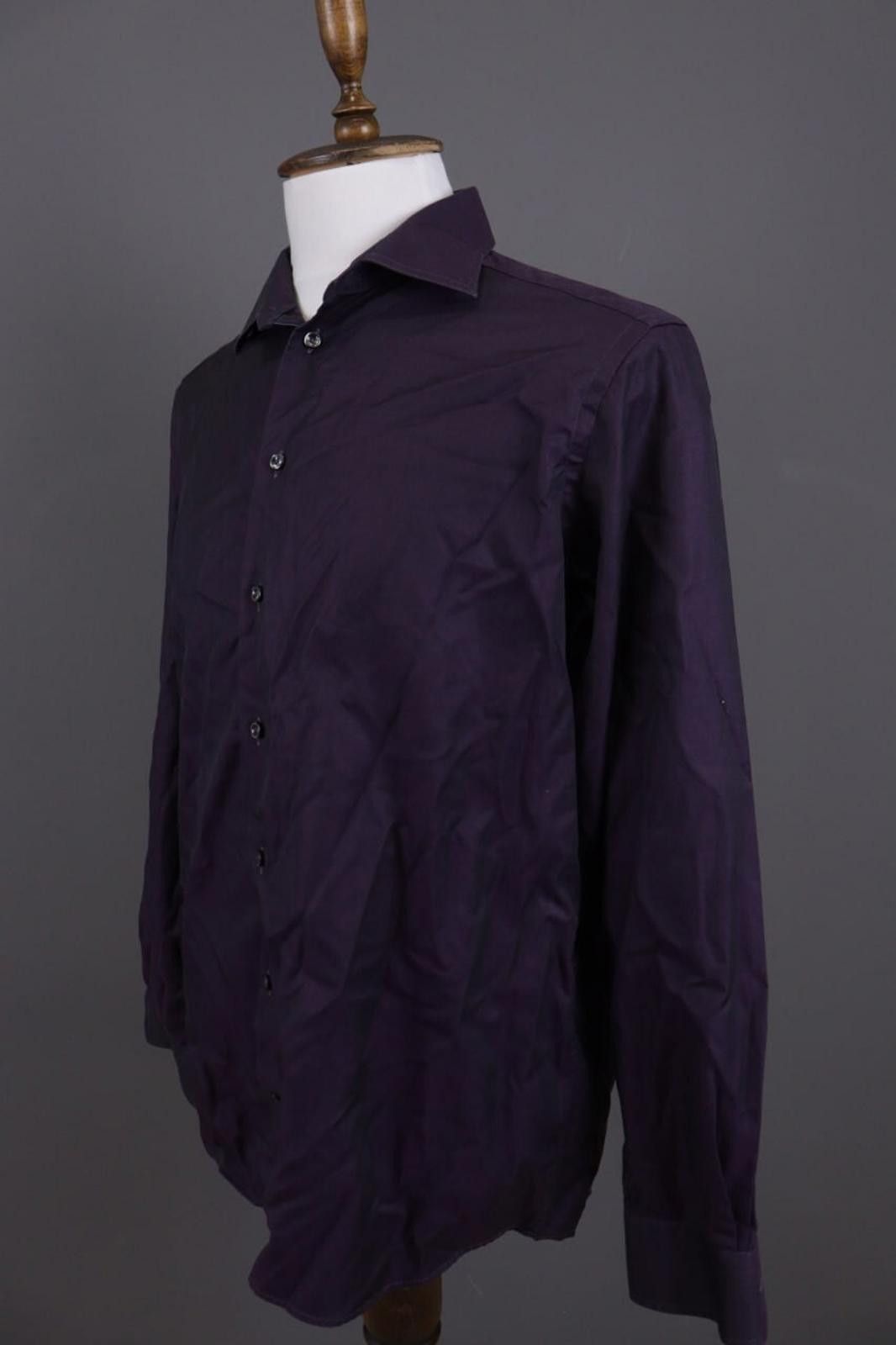 Eton Eton Contemporary Purple Signature Twill Shirt Size 42 / 16 Size US M / EU 48-50 / 2 - 6 Thumbnail