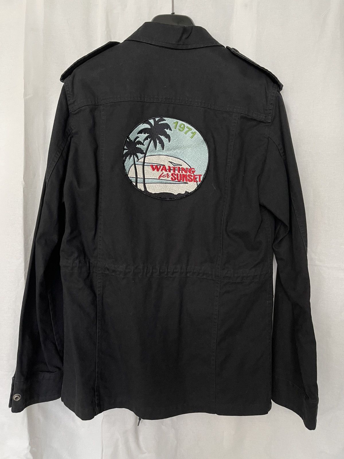 Saint Laurent Paris Saint Laurent Paris FW2017 Black Military Field Jacket Size US S / EU 44-46 / 1 - 2 Thumbnail