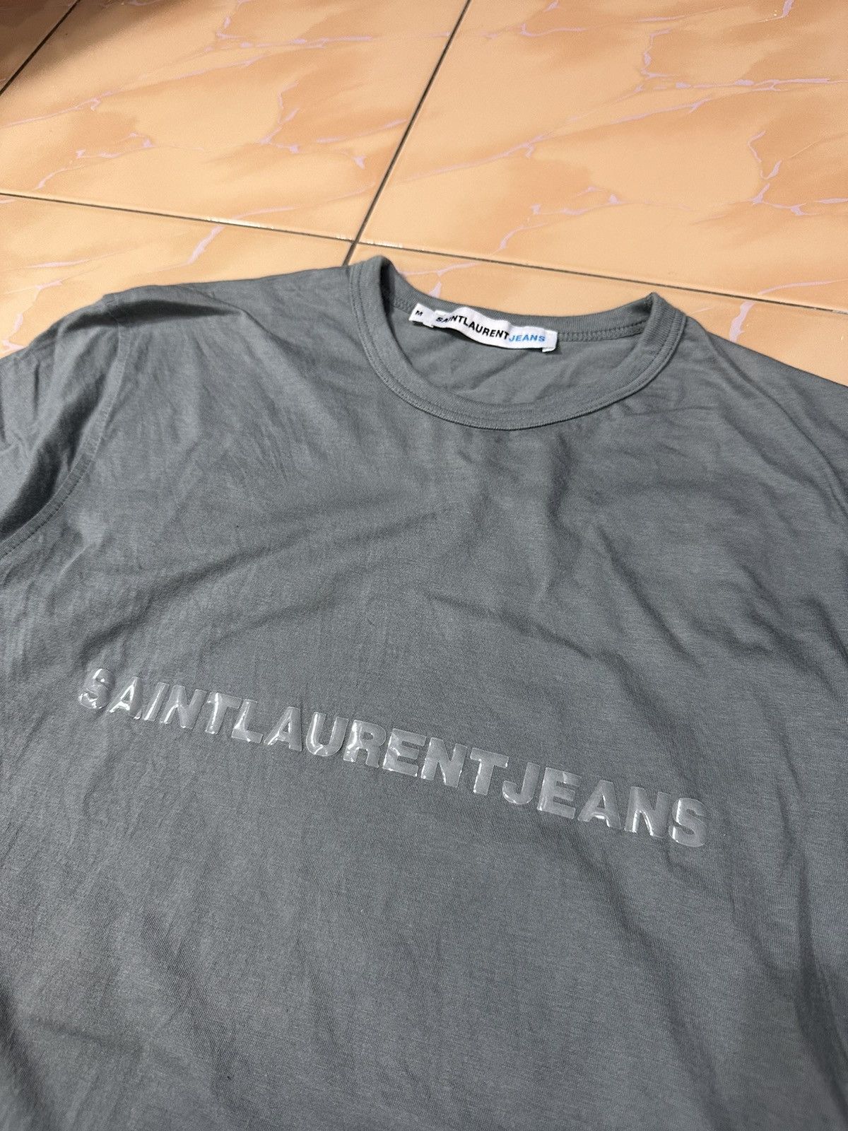 Saint Laurent Paris Saint Lauren Reverse Tshirt Size US M / EU 48-50 / 2 - 2 Thumbnail