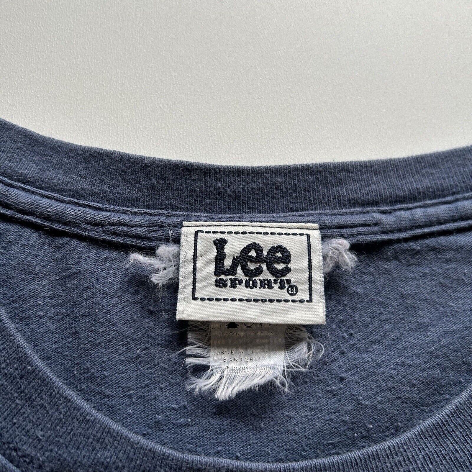 MLB Vintage Y2K New York Yankees MLB Logo Graphic T Shirt XL Lee Size US XL / EU 56 / 4 - 3 Thumbnail