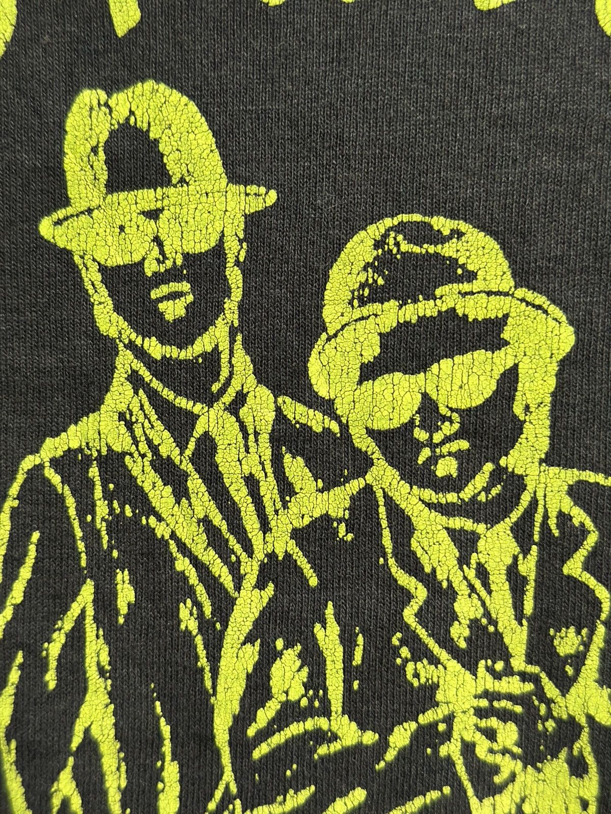 WWE Vintage Bruise Brothers Faded Tee Size US XL / EU 56 / 4 - 5 Thumbnail