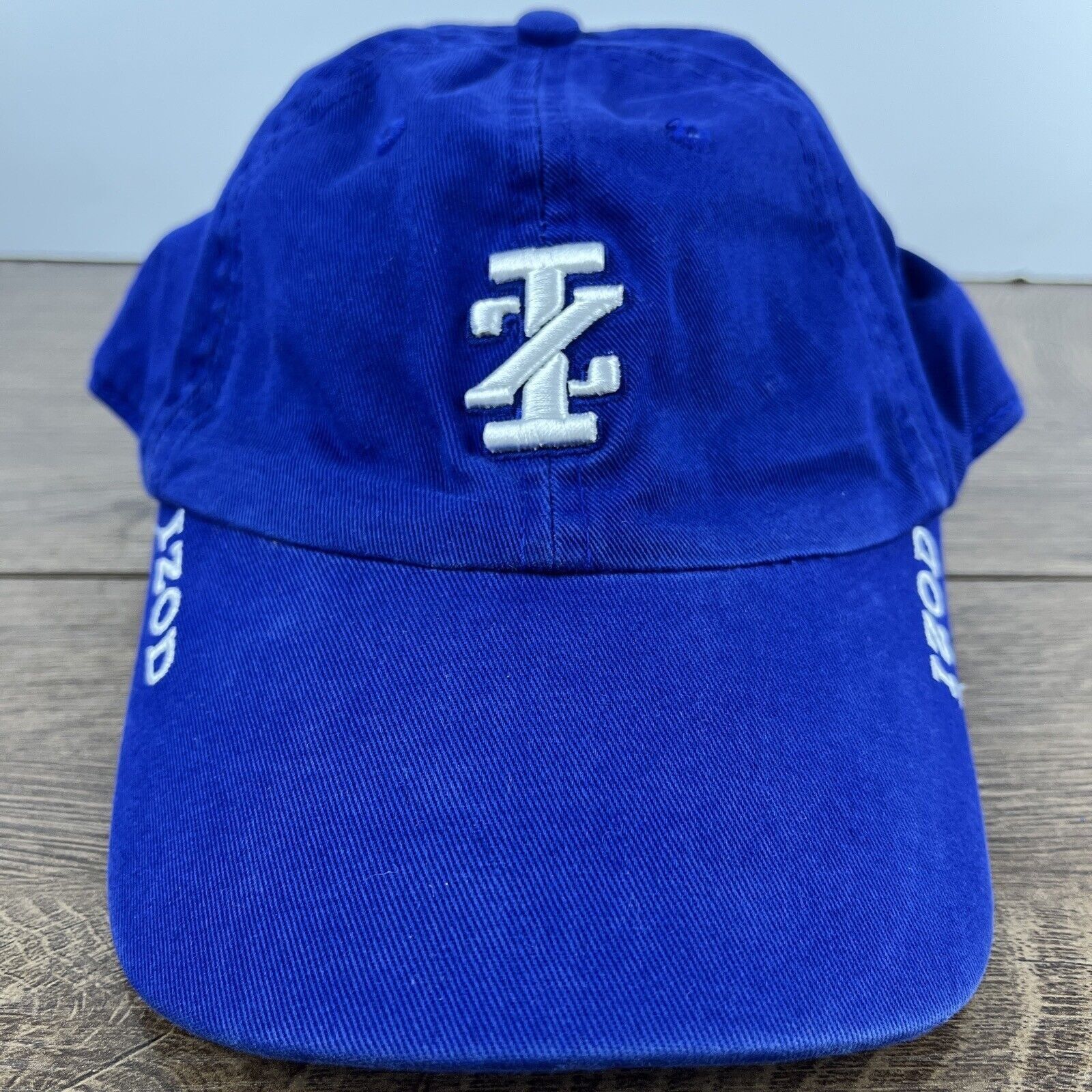 Izod IZOD Hat Izod Blue Hat Adjustable Adult Size Hat Cap Size ONE SIZE - 5 Thumbnail