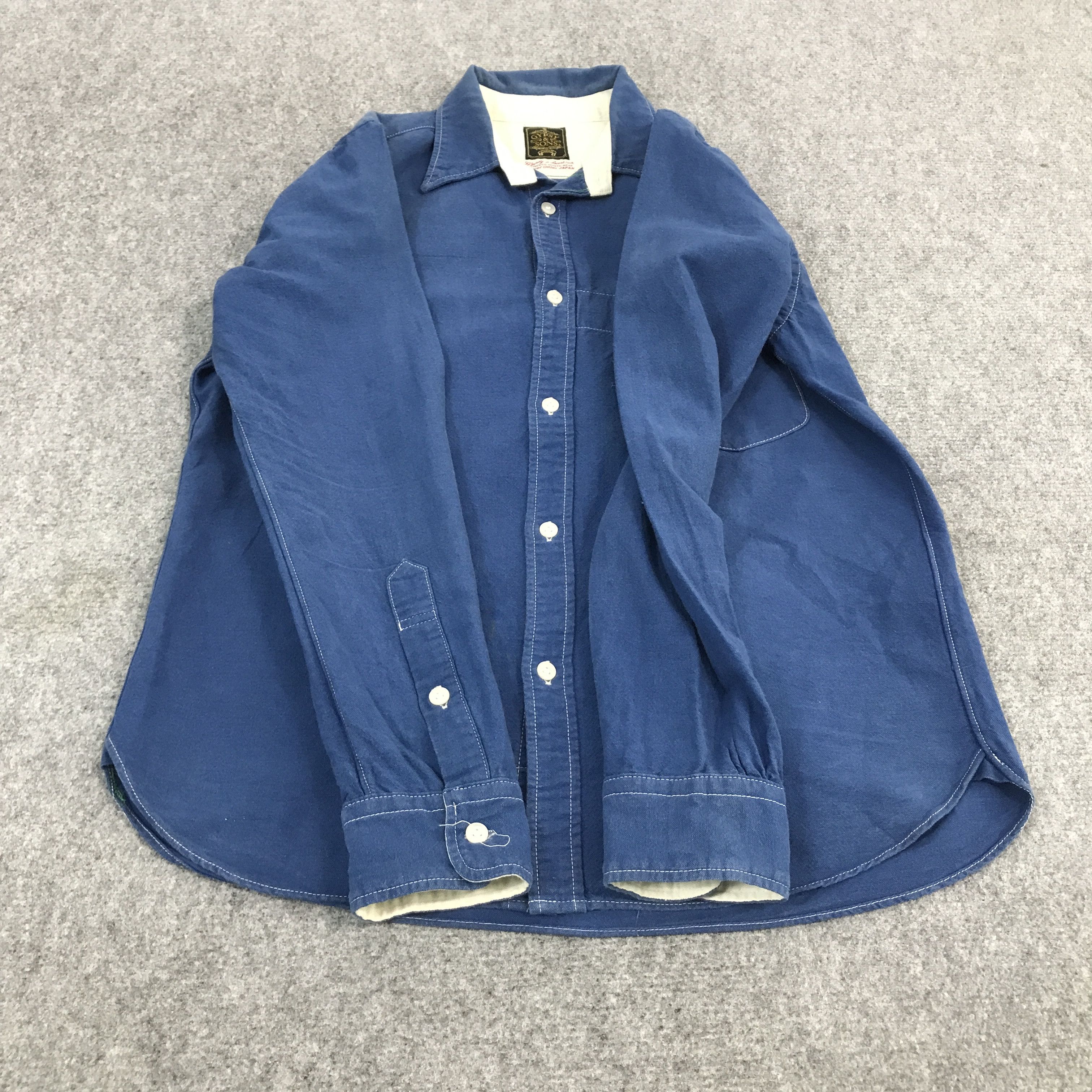 Gypsy × Indigo × Japanese Brand GYPSY SONS AUTHENTIC JAPAN BUTTON UP TSHIRTS Size US M / EU 48-50 / 2 - 8 Thumbnail