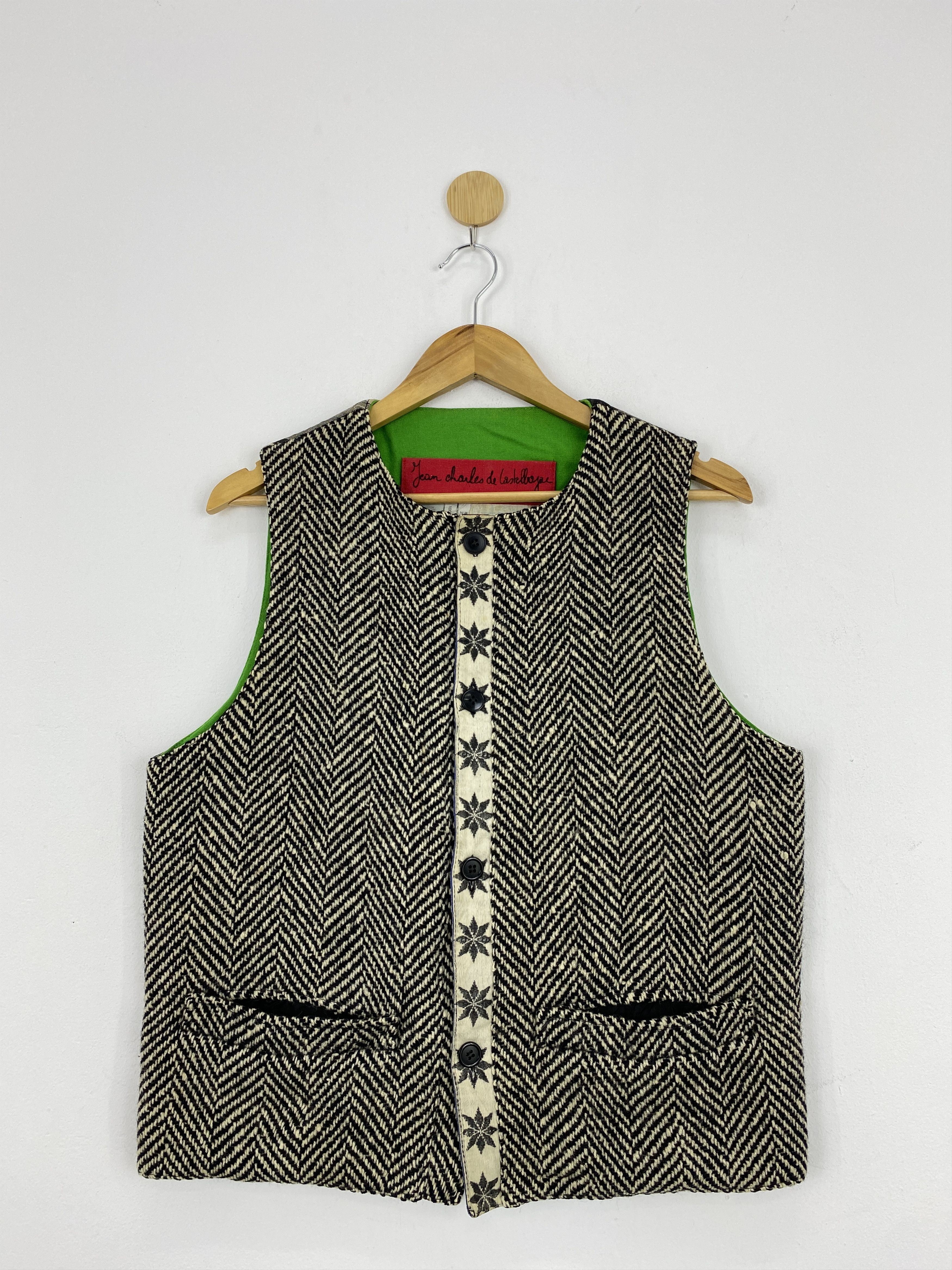 Jean Charles De Castelbajac Vintage Jean Charles De Castelbajac Navajo Knit Vest J1760 Size US S / EU 44-46 / 1 - 2 Thumbnail
