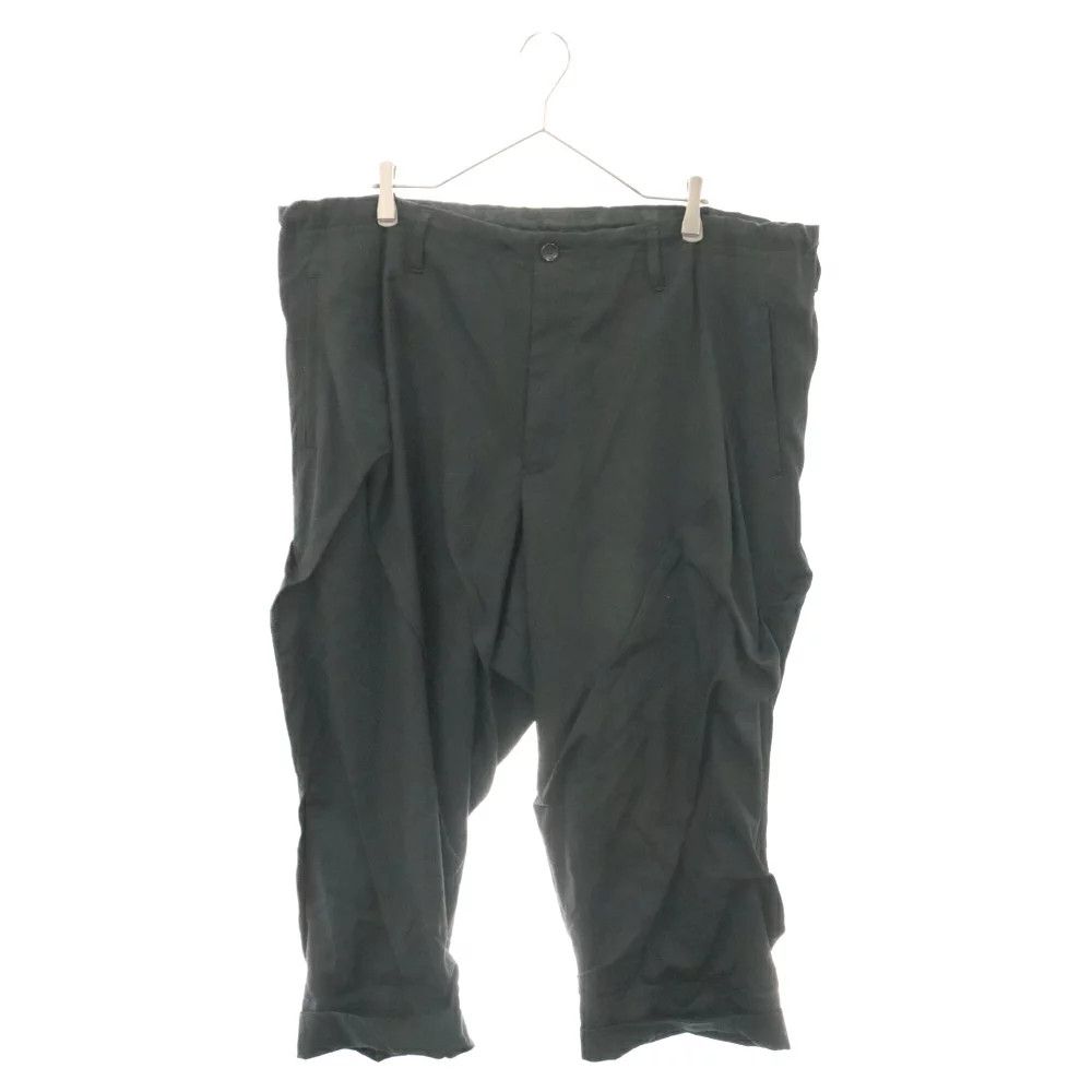 image of Yohji Yamamoto Pour Homme 23Ss Random Tuck Pants in Black, Men's (Size 44)