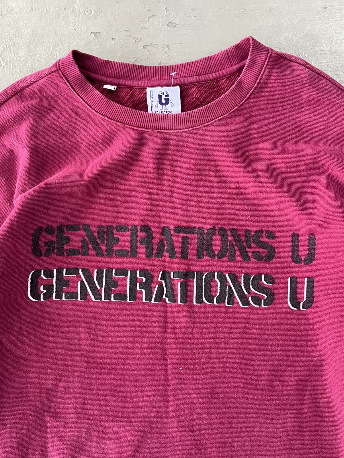 Guess Vintage Guess Generation U Undercover Style Sweatshirt Size US L / EU 52-54 / 3 - 7 Thumbnail