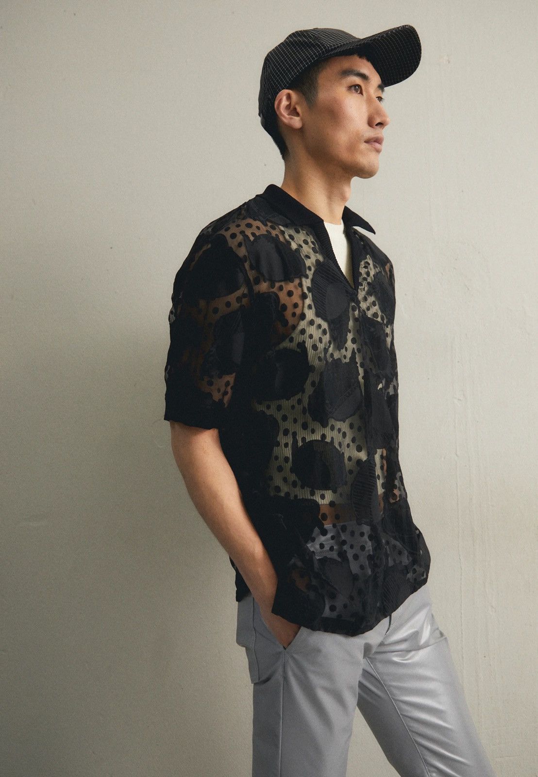 Henrik Vibskov !DS! SS23 Henrik Vibskov The BIG Polo Black Polo Tee Size US M / EU 48-50 / 2 - 6 Thumbnail