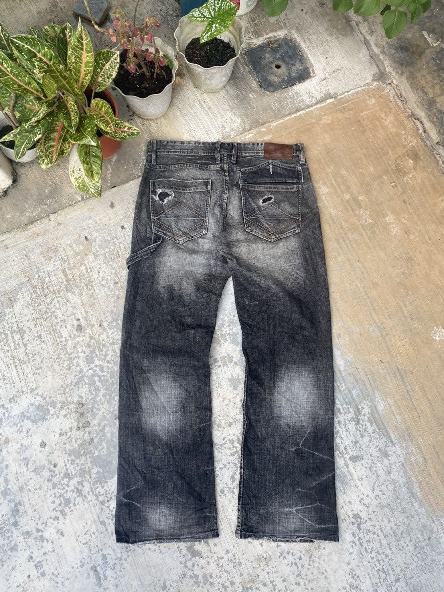 Armani Exchange × If Six Was Nine Armani Exchange Patchwork Flare Jeans Size US 35 - 2 Thumbnail