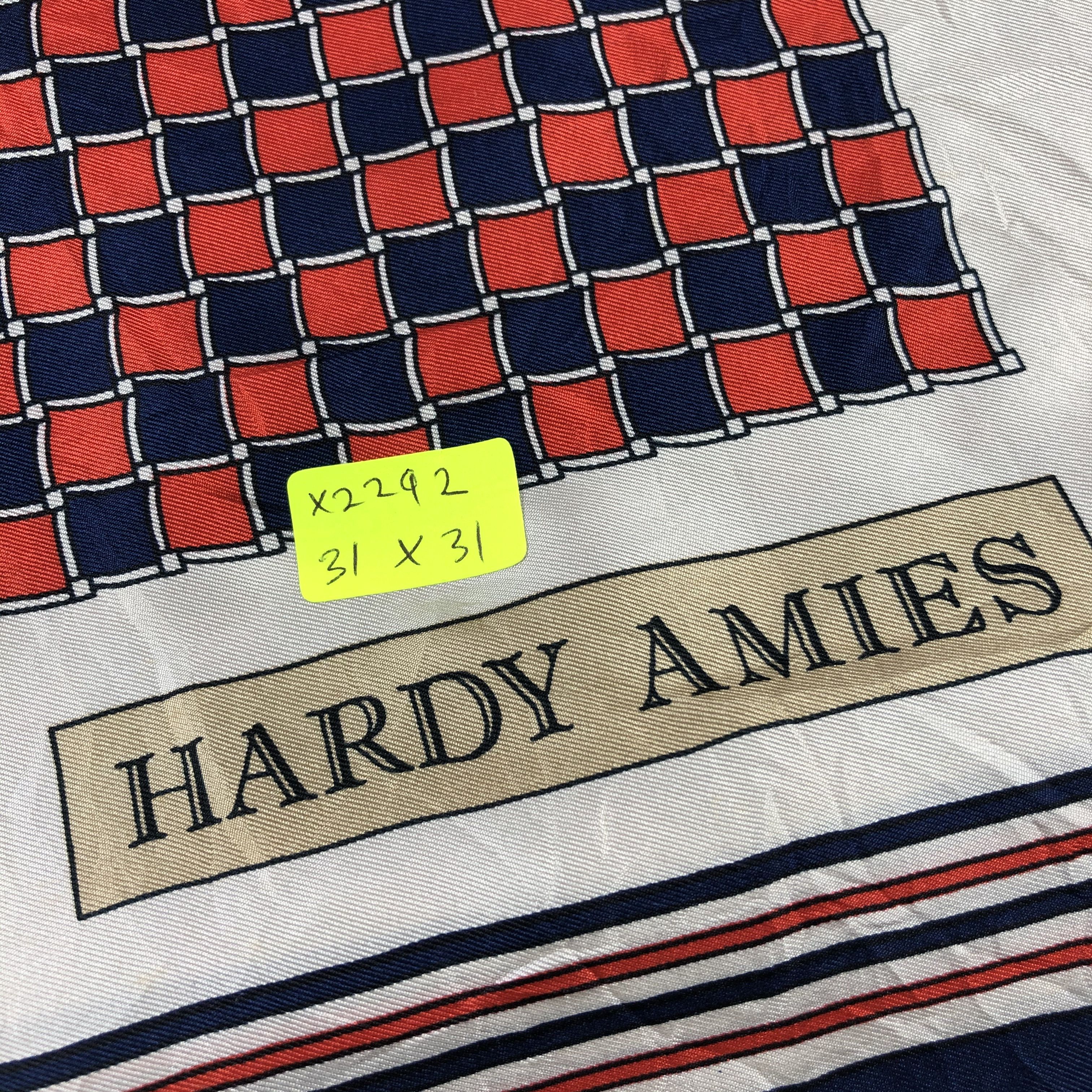 Hardy Amies Vintage Hardy Amies Silk Scarf Size ONE SIZE - 8 Thumbnail