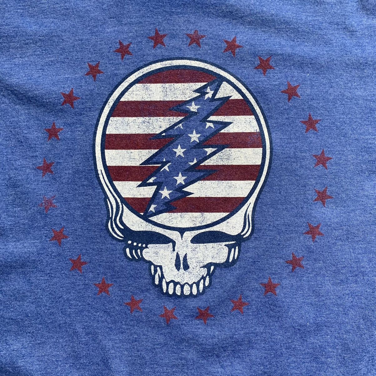 Grateful Dead × Ripple Junction Grateful Dead Steal Your Face American Logo Tee Size US M / EU 48-50 / 2 - 4 Thumbnail