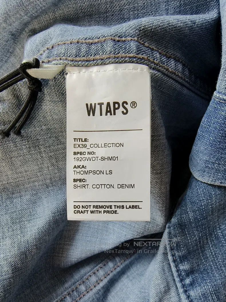 Wtaps Wtaps Washed denim windbreaker jacket Size US M / EU 48-50 / 2 - 5 Thumbnail
