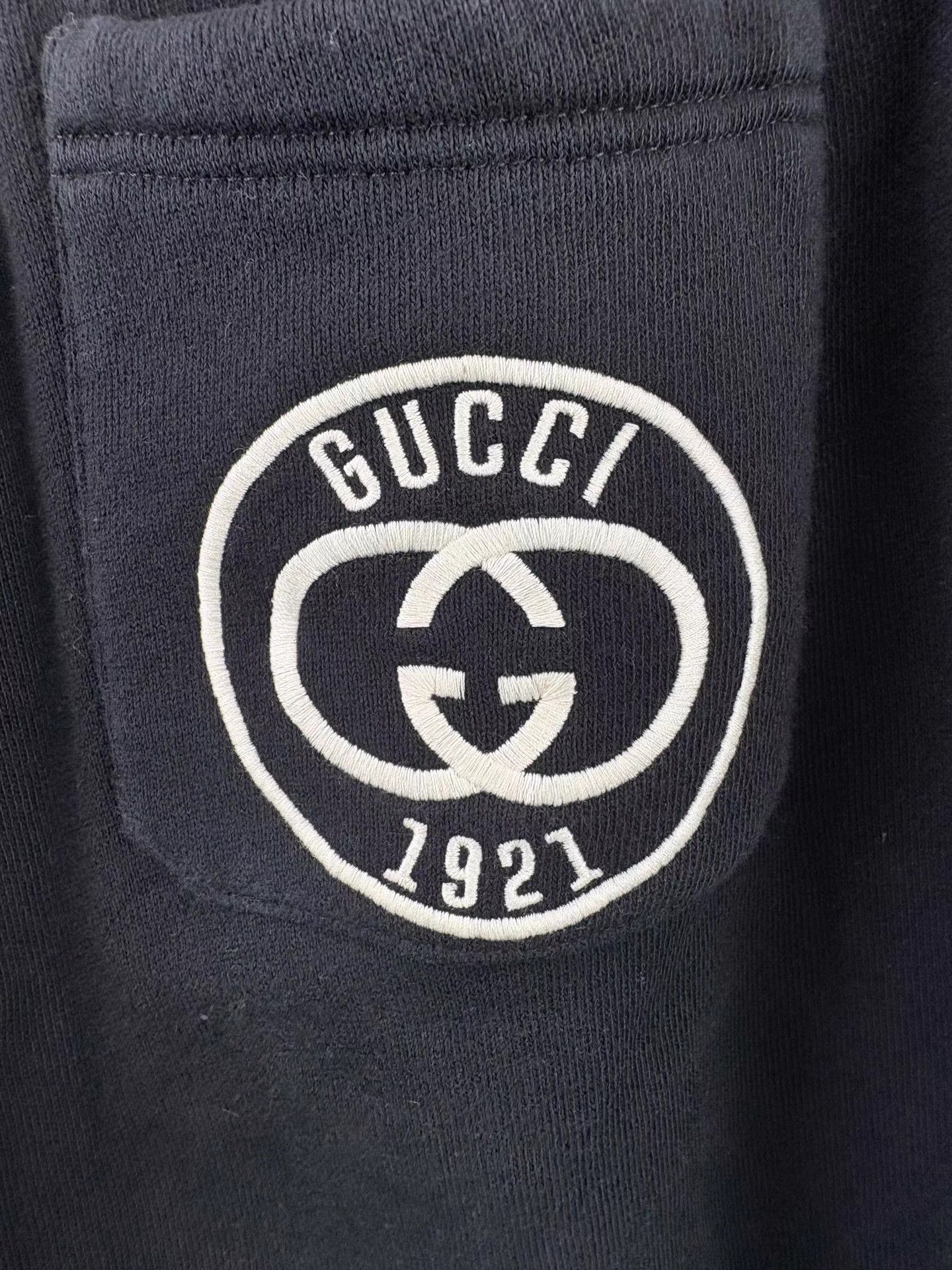 Gucci GUCCI 1921 GG Embroidered Logo Pants K1 Size US 28 / EU 44 - 3 Thumbnail