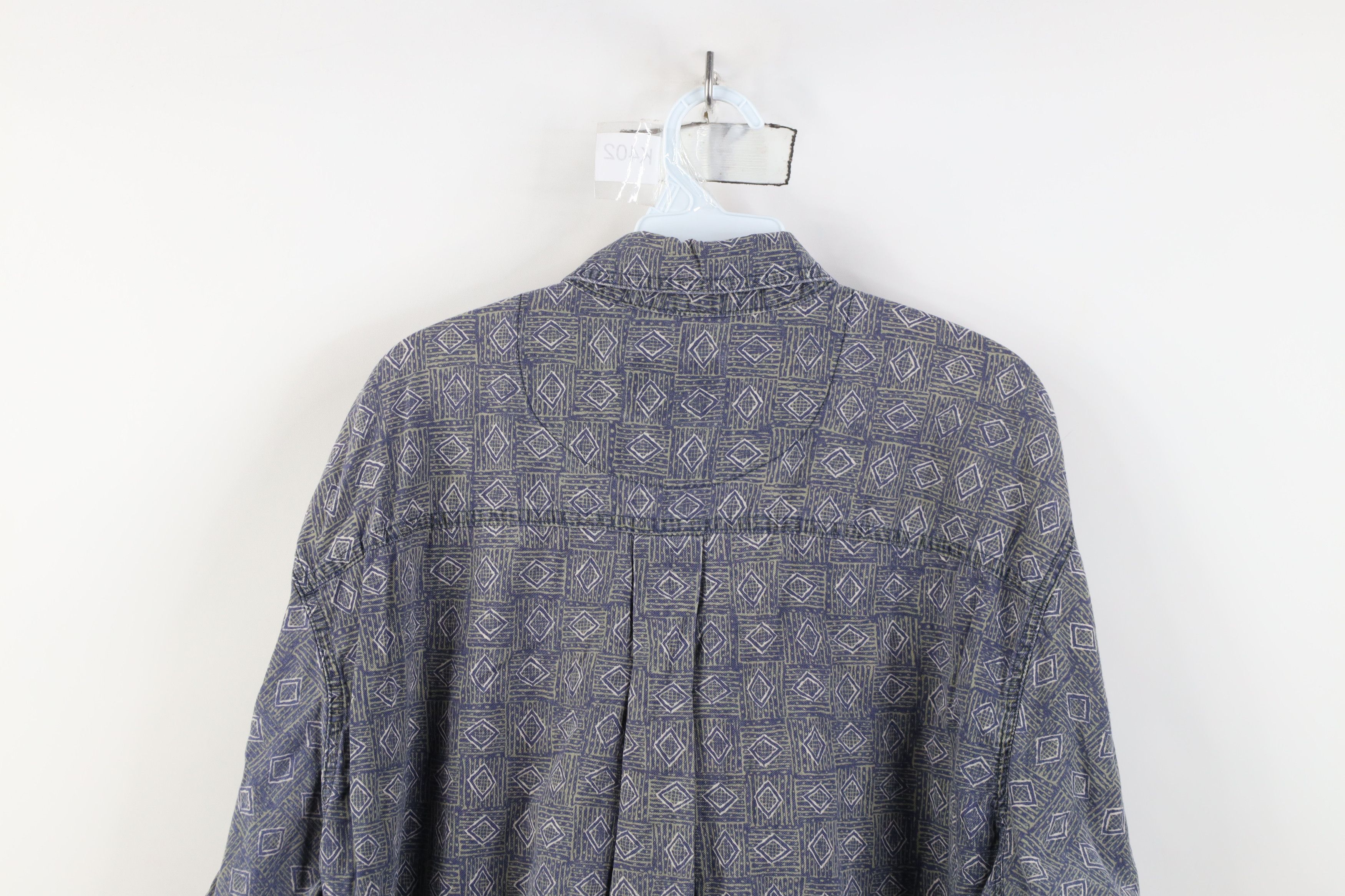 Woolrich Woolen Mills Vintage 90s Woolrich Short Sleeve Button Down Shirt Size US L / EU 52-54 / 3 - 10 Thumbnail