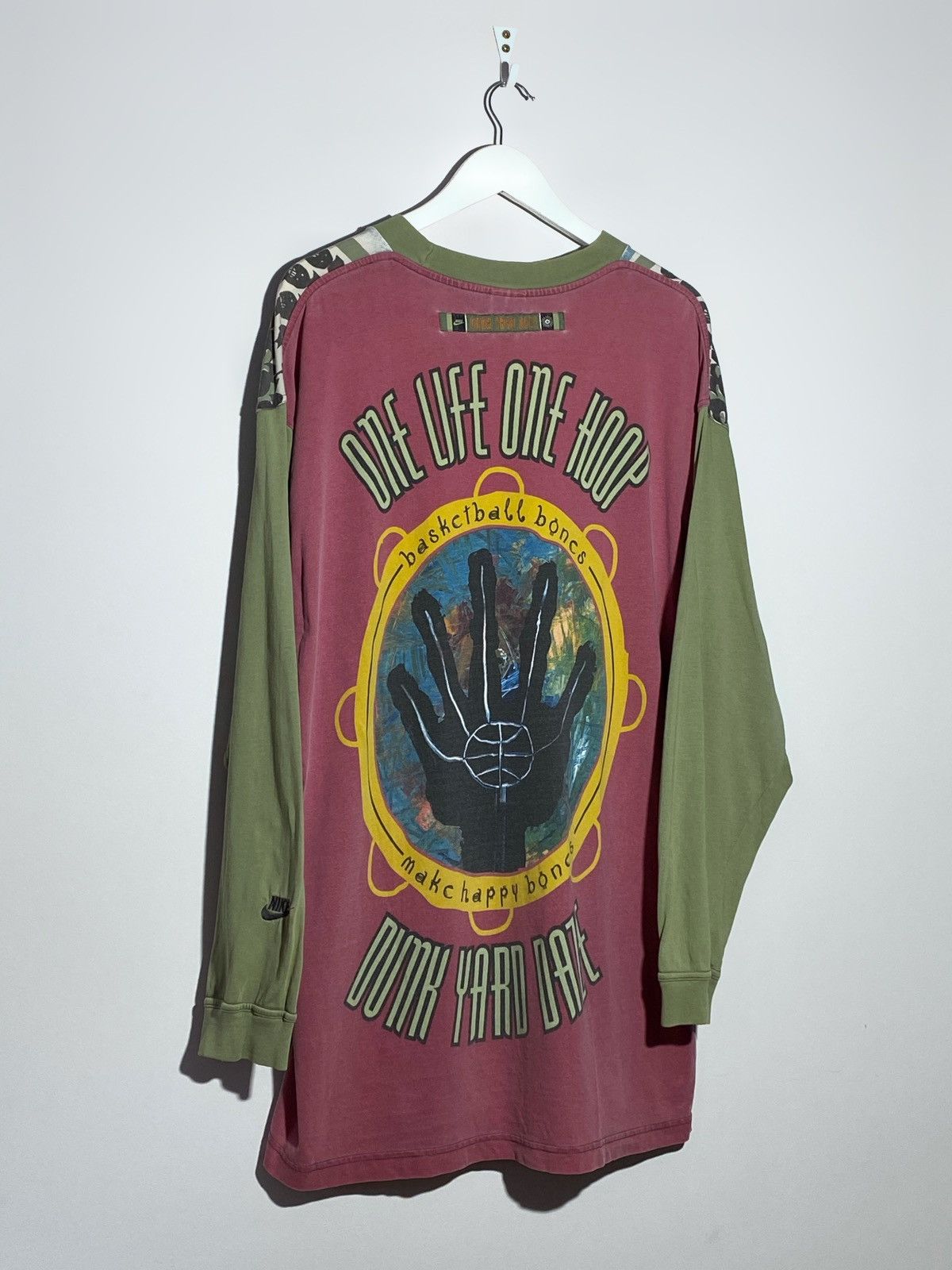 Nike Nike 1990s Dunk Yard Daze all over print one life one hoop Size US XL / EU 56 / 4 - 2 Thumbnail