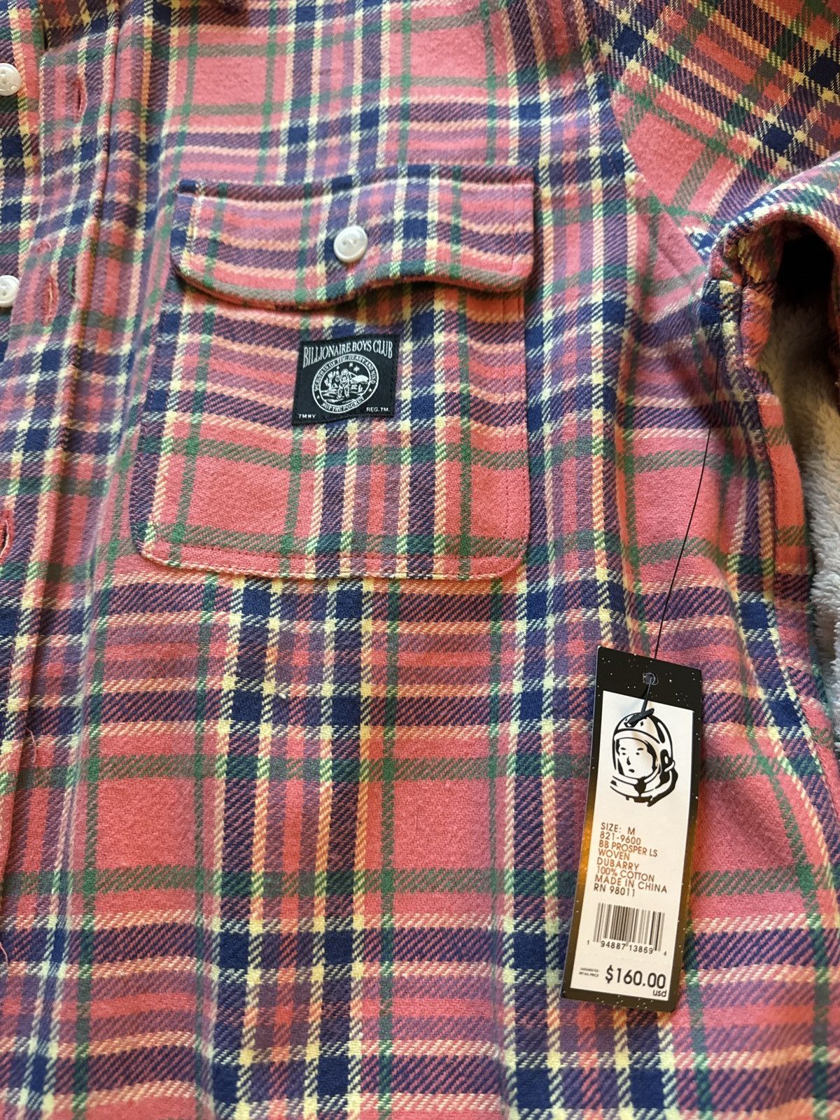 Billionaire Boys Club Billionaire boys club plaid Size US M / EU 48-50 / 2 - 2 Thumbnail