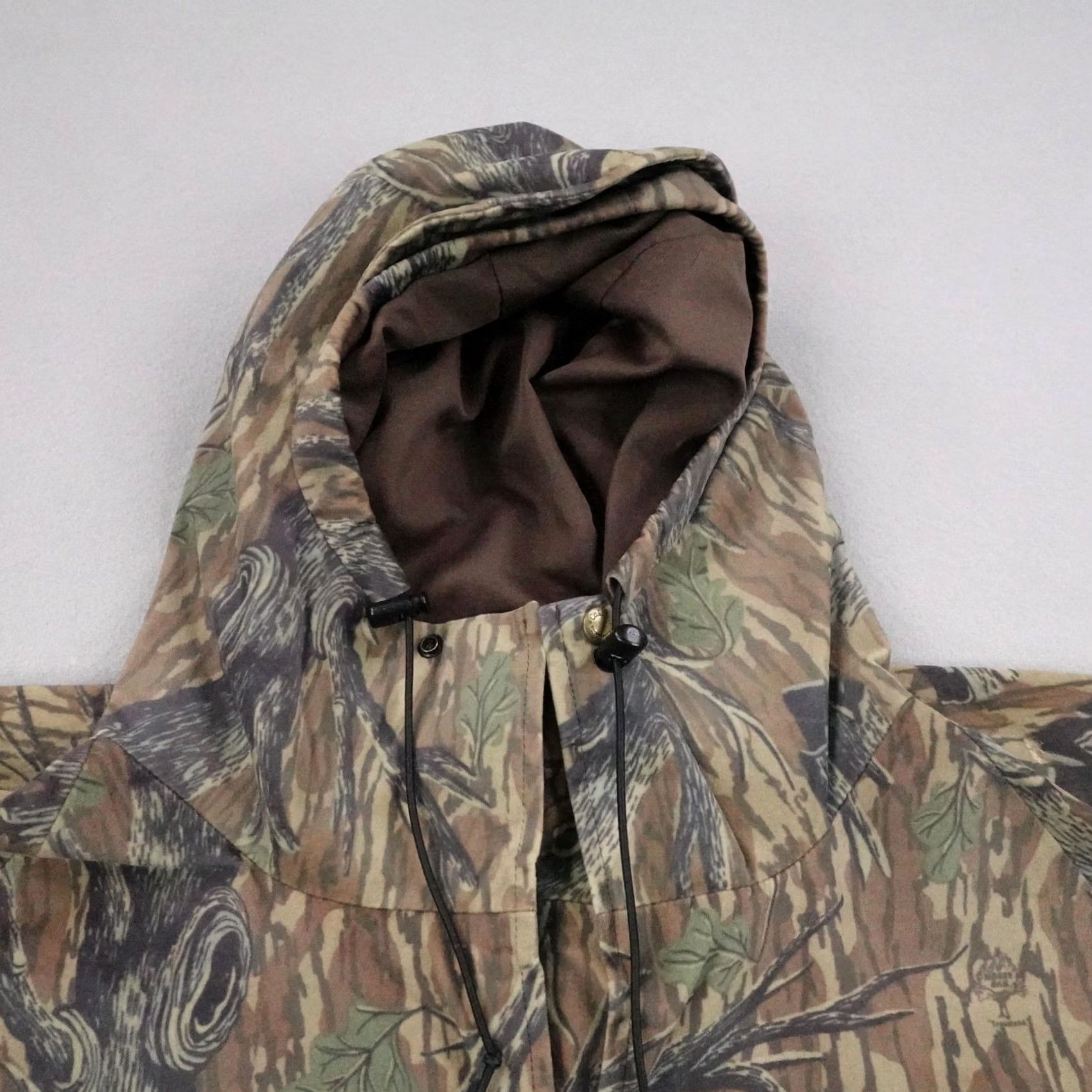 Vintage VINTAGE Cabelas Jacket Mens Large Brown Camo Dry Plus Mossy Oak Hunting Coat Size US L / EU 52-54 / 3 - 2 Thumbnail