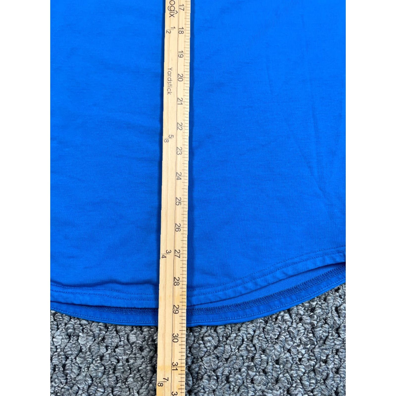 Vintage BYLT Drop Cut Lux pocket T-Shirt Mens Medium Blue Cotton Blend Athletic Wear Size US M / EU 48-50 / 2 - 7 Thumbnail