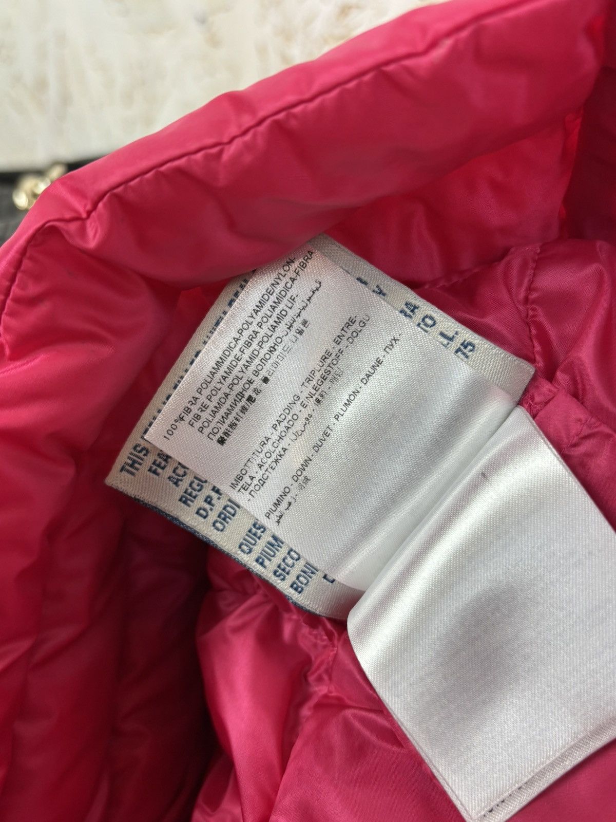 Moncler Moncler Lisette Tailored Puffer Down Jacket In Pink Size M / US 6-8 / IT 42-44 - 14 Thumbnail