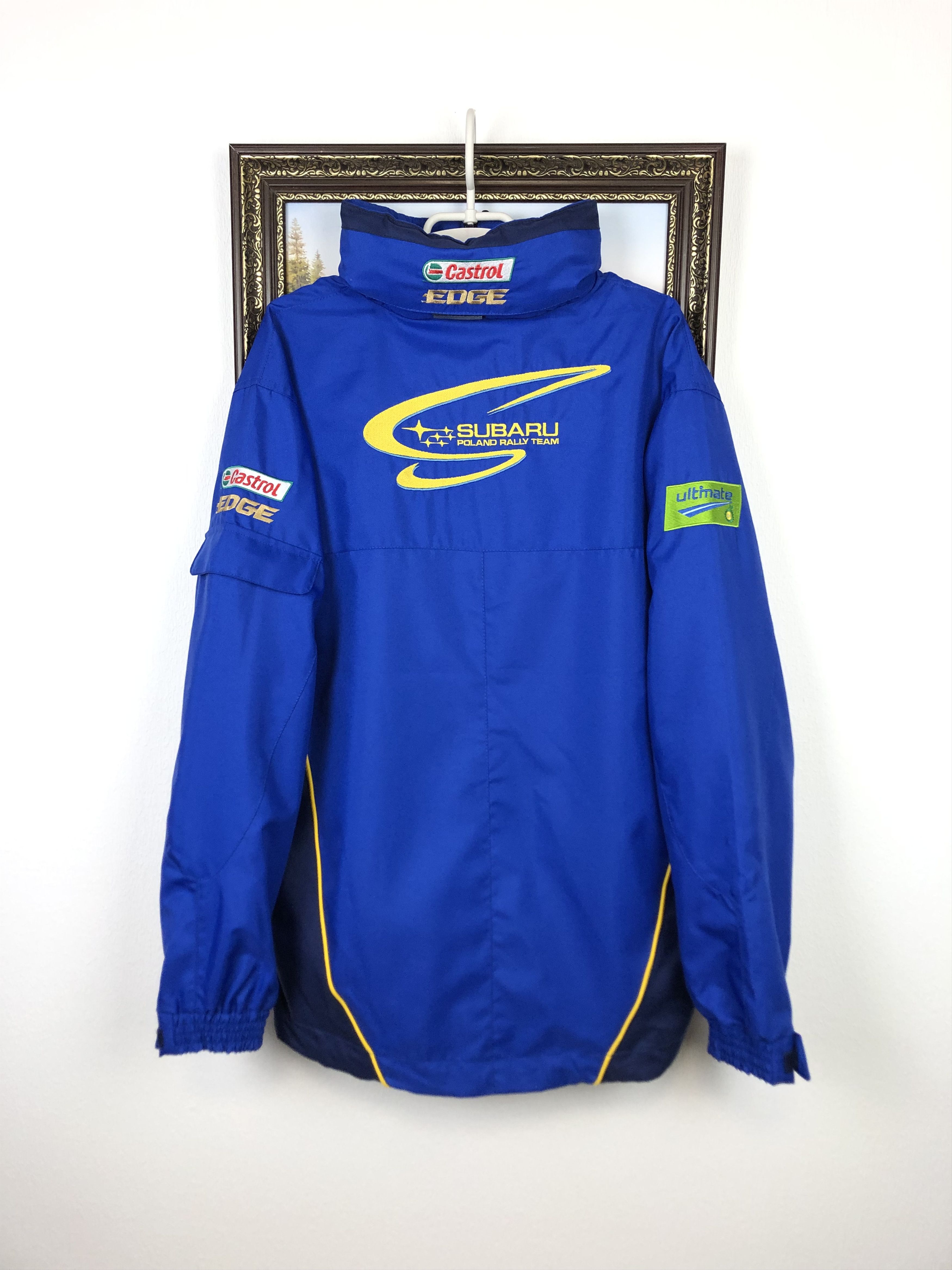 Vintage Vintage Subary Racing NASCAR Jacket Bomber Ferrari Marlboro Size US XL / EU 56 / 4 - 1 Thumbnail