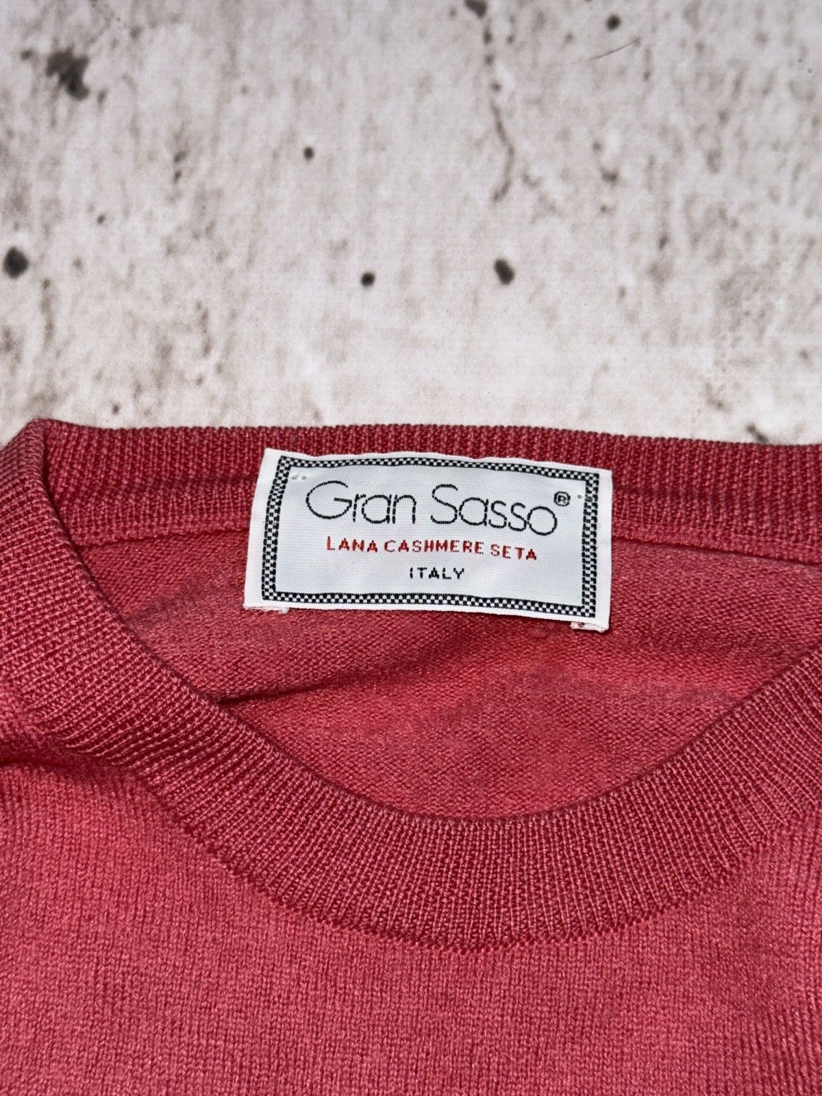 Gran Sasso Made in italy gran sasso sweater blended cashmere wool silk Size US S / EU 44-46 / 1 - 3 Thumbnail