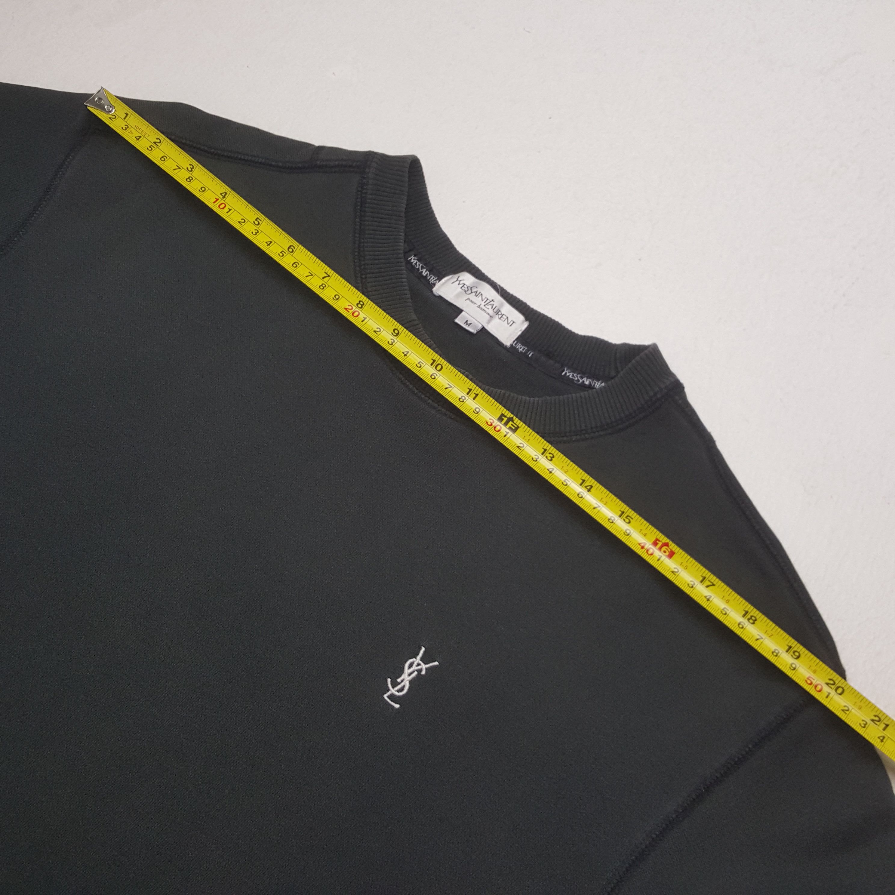 Designer × Vintage × Yves Saint Laurent Vintage Yves Saint Laurent Sweatshirt Size US S / EU 44-46 / 1 - 4 Thumbnail