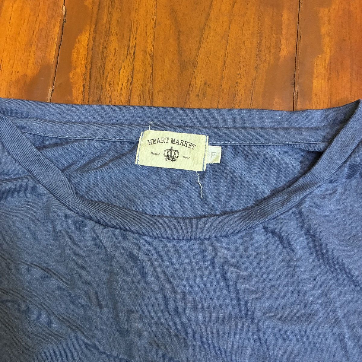 Japanese Brand Heart Market Crop Tops Japanese Brand Size ONE SIZE - 2 Thumbnail