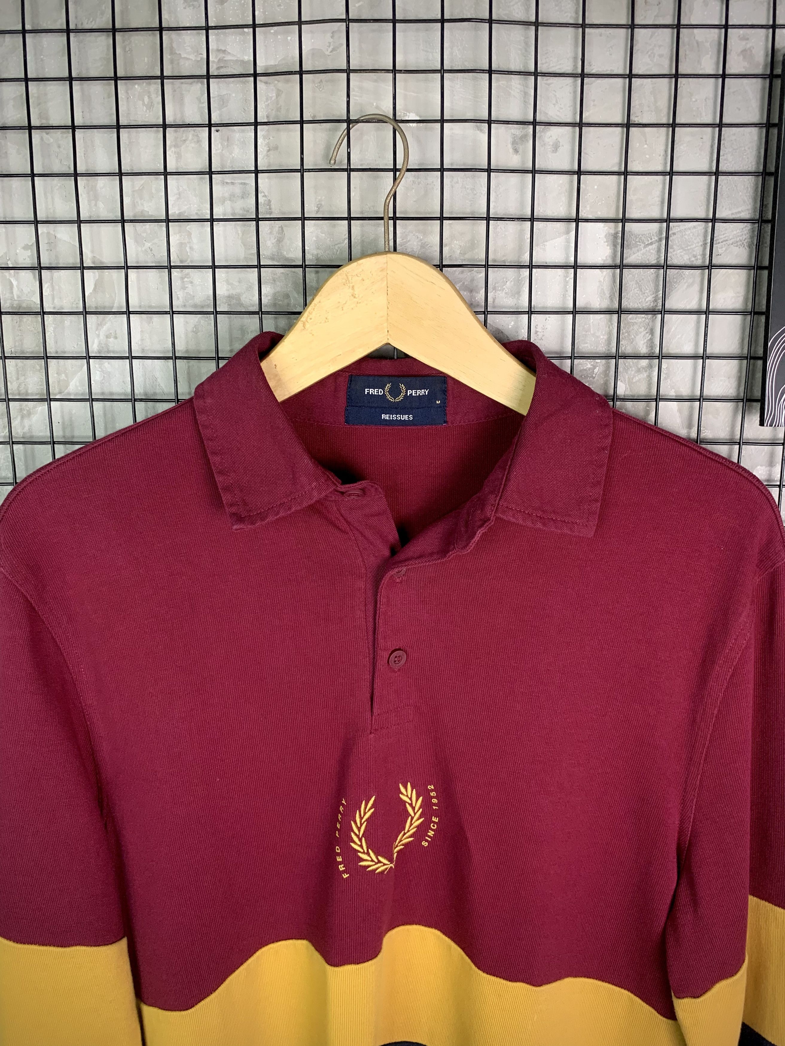Fred Perry Fred Perry Reissues Rugby Long Sleeve Polo Shirt Multi Size US M / EU 48-50 / 2 - 3 Thumbnail