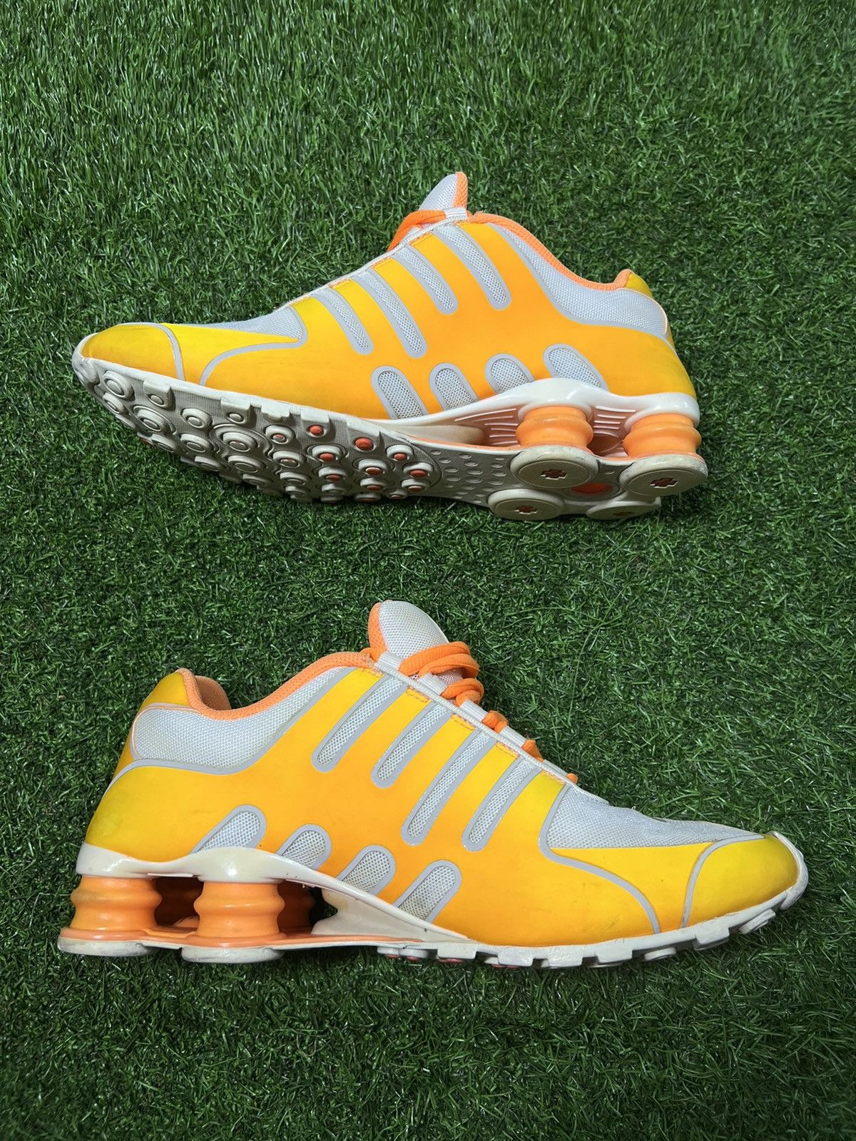 Nike × Vintage Y2K NIKE SHOX NZ “Bright Citrus” Size US 9.5 / IT 39.5 - 7 Thumbnail