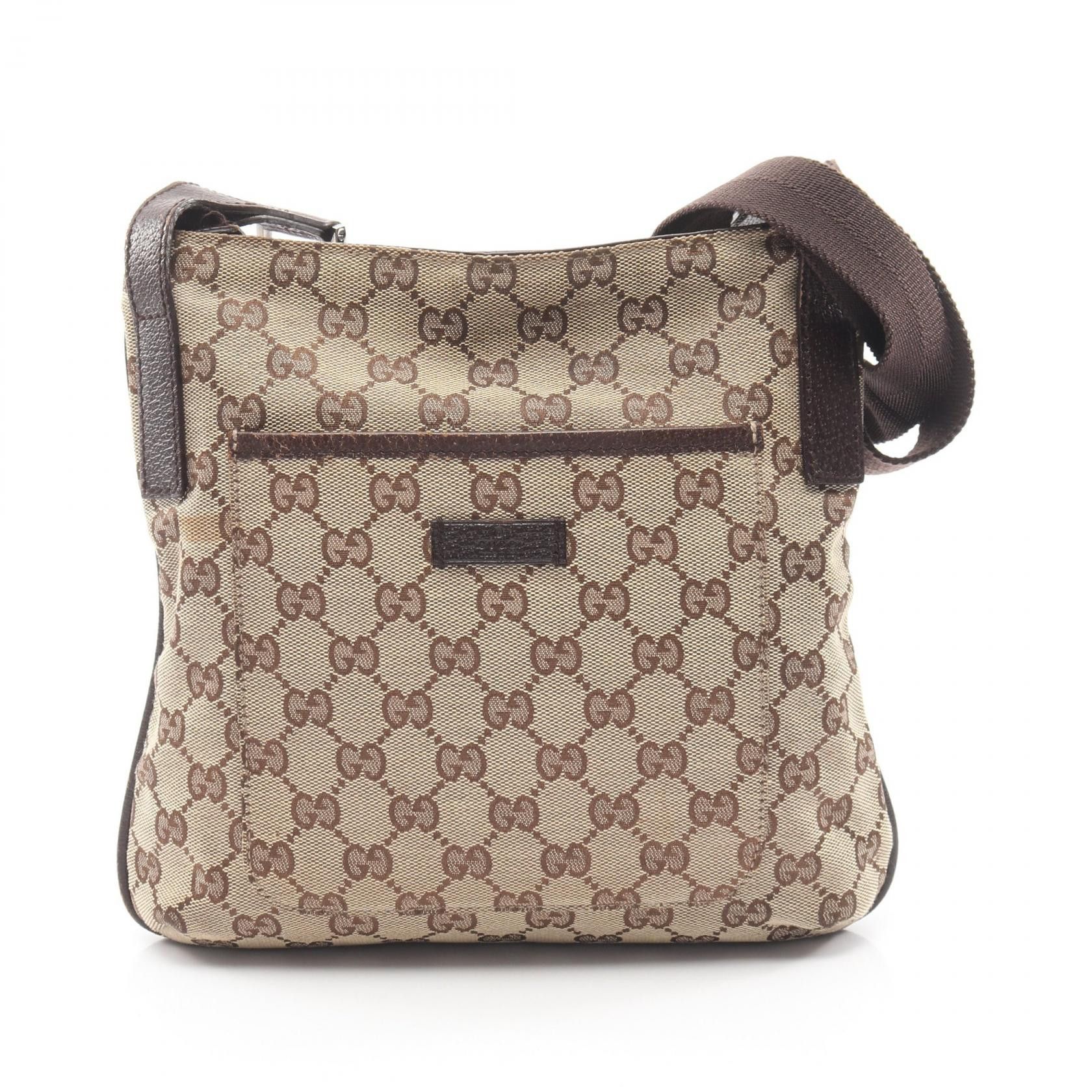 Gucci Gucci Gucci GG Canvas Shoulder Bag Textile Shoulder Bag 122793 DUTY FREE for USA Size ONE SIZE - 1 Thumbnail