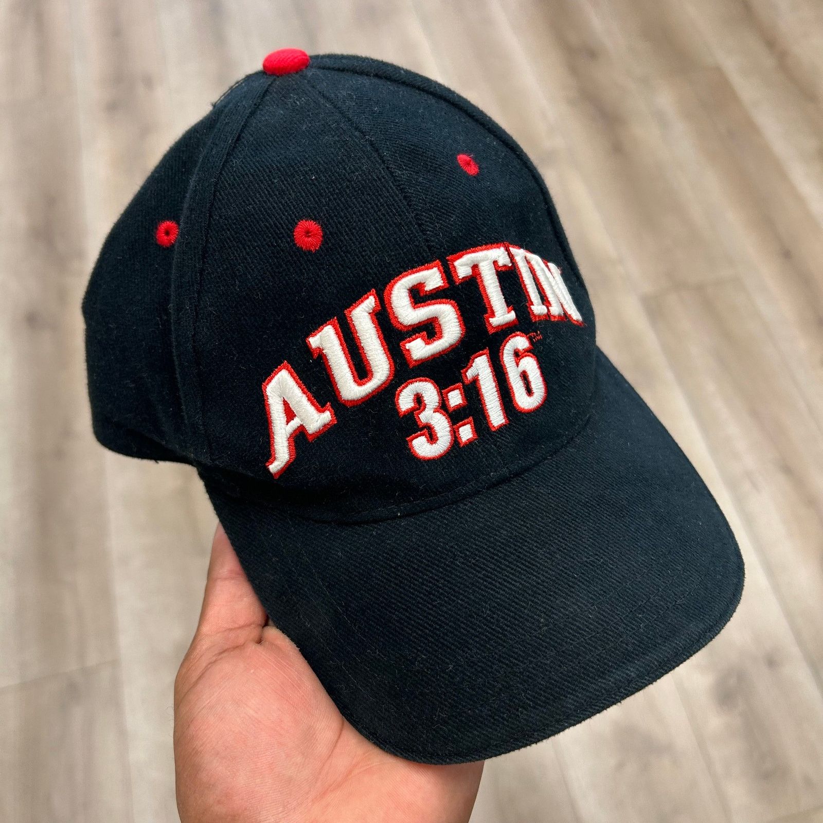 WWE vintage WWE Stone Cold Steve Austin 3:16 snapback hat Cap Size ONE SIZE - 1 Thumbnail