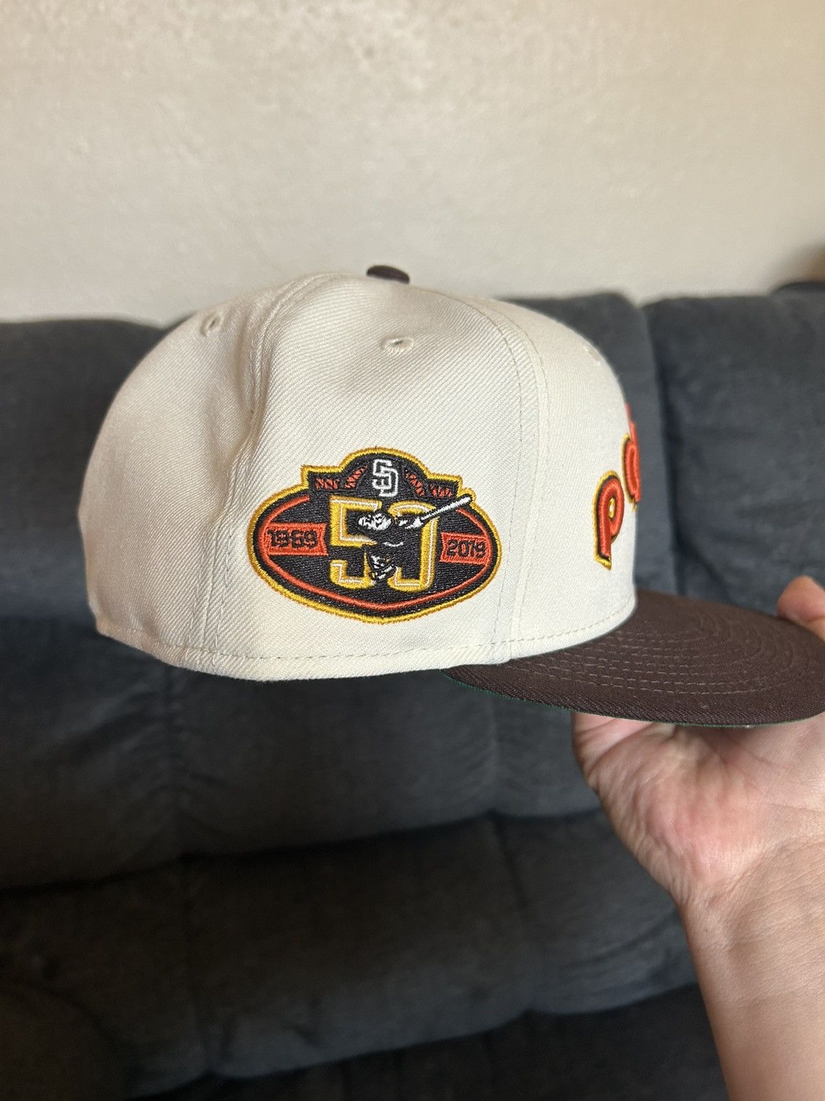 New Era San Diego Padres Fitted Hat 7 1/4 Size ONE SIZE - 2 Thumbnail
