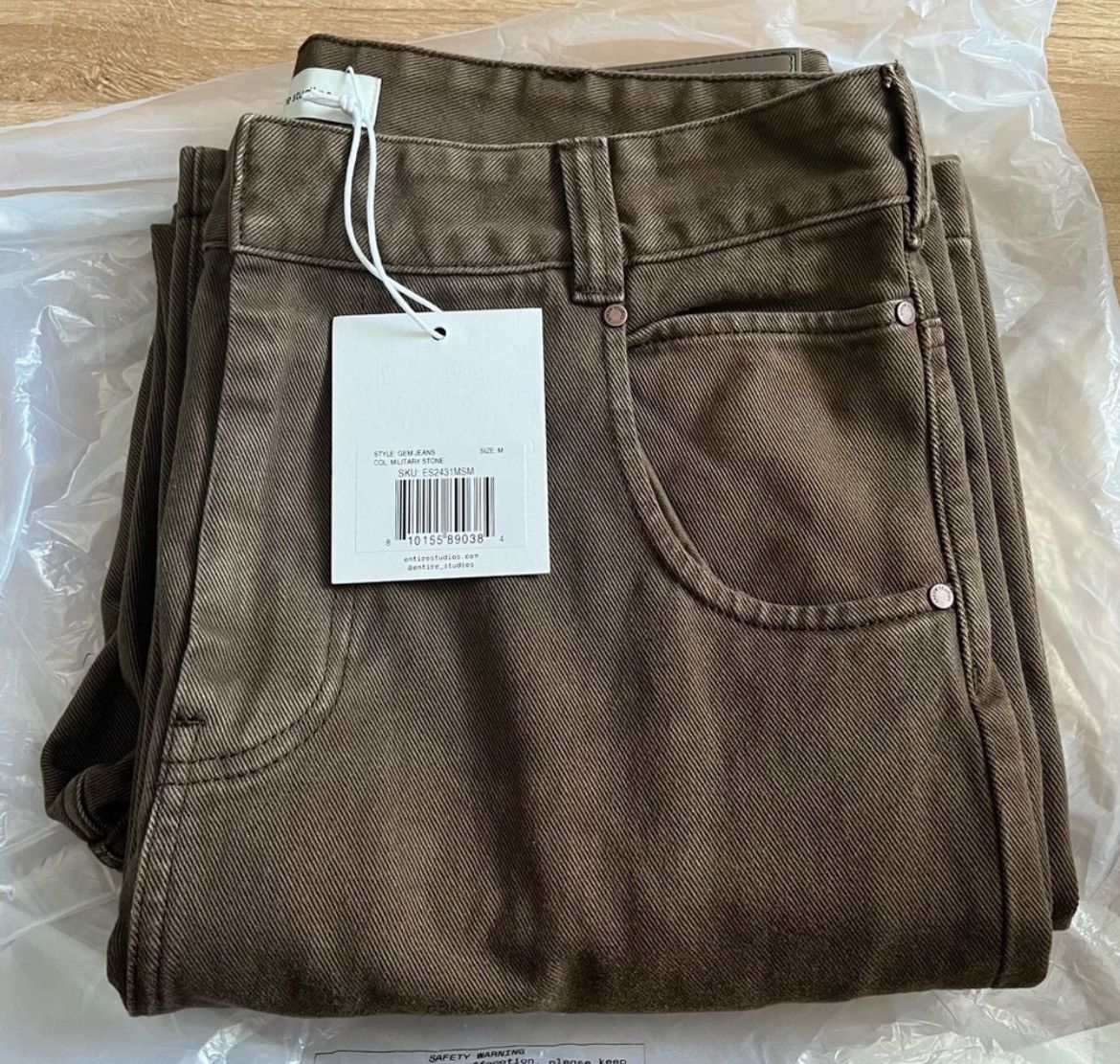 Entire Studios Entire Studios Gem Jeans Size 32" / US 10 / IT 46 - 1 Thumbnail