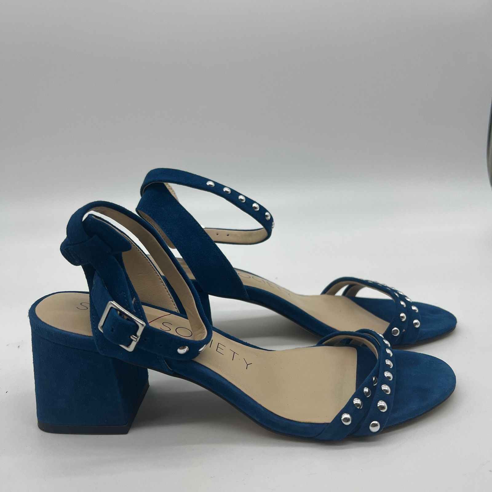 Other Sole Society Suede Ankle Strap Sandals Size 7 M Size US 7 / IT 37 - 5 Thumbnail