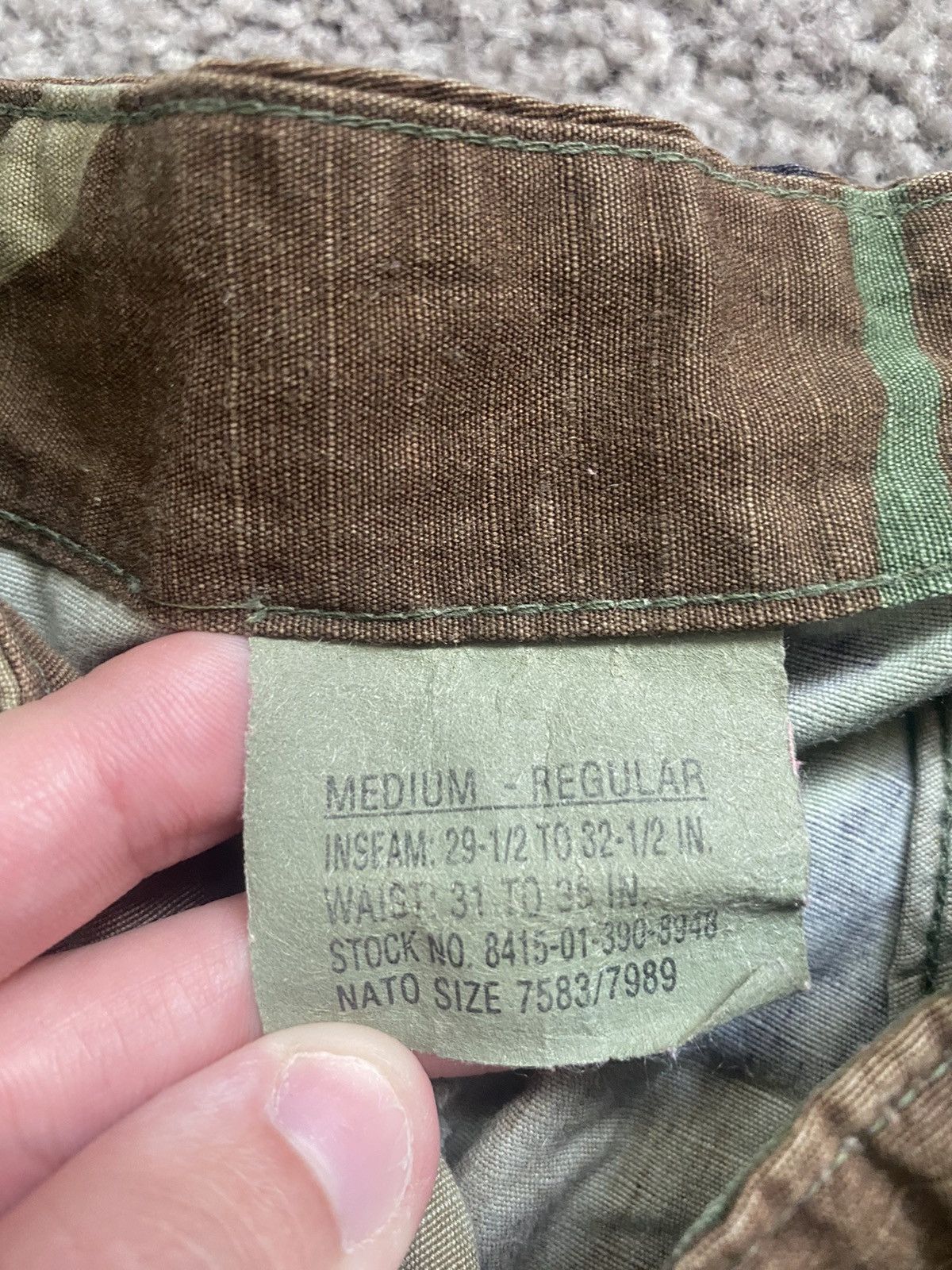 Vintage Vintage Woodland Camo Cargo Pants Size US 32 / EU 48 - 4 Thumbnail
