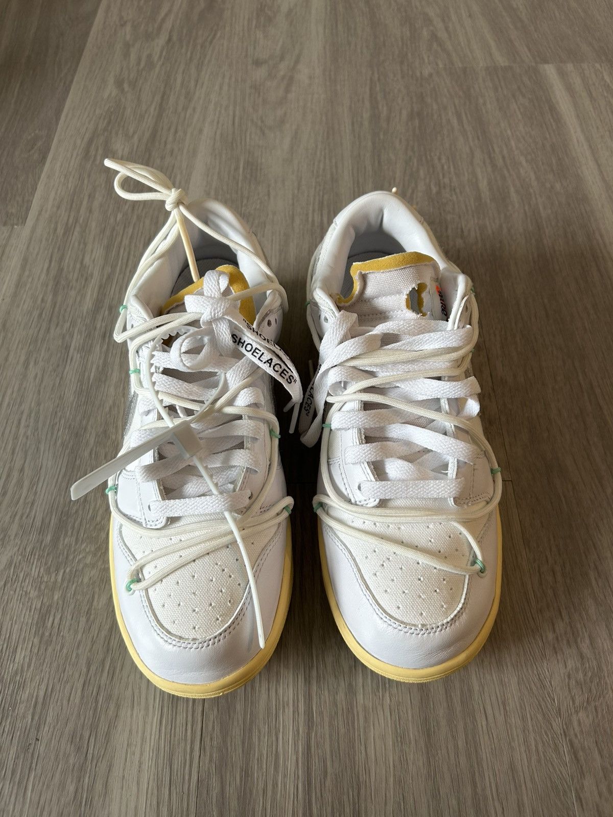 Nike × Off-White Off-White X Nike Dunk Low 01 Of 50 Size 8 Size US 8 / EU 41 - 3 Thumbnail