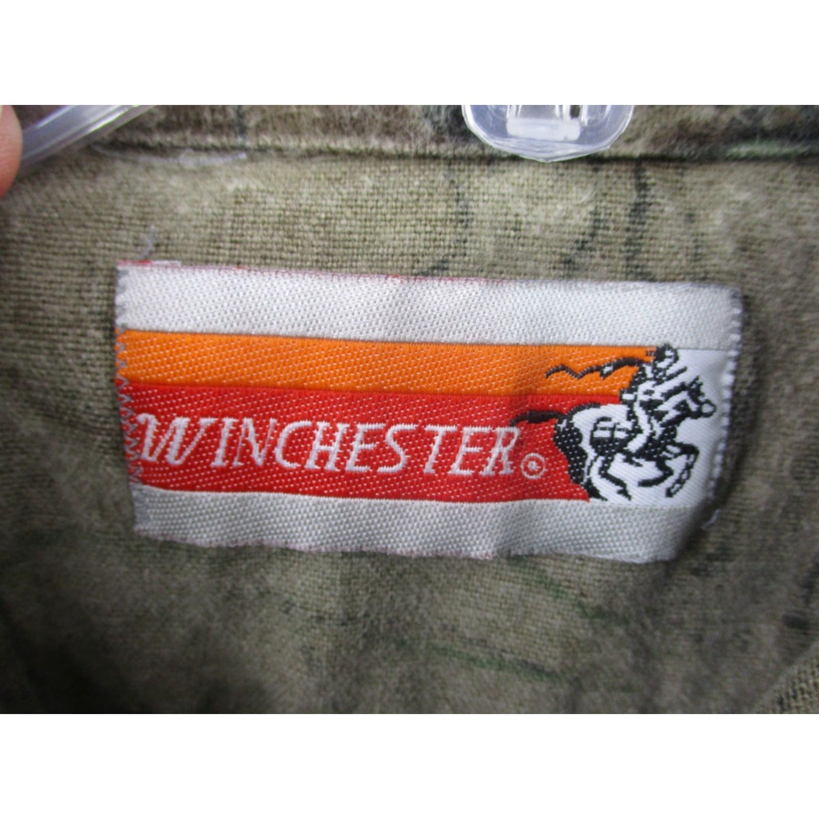 Vintage VINTAGE Winchester Shirt Mens Large Camo Flannel Button Up Hunting Outdoor Style Size US M / EU 48-50 / 2 - 6 Thumbnail