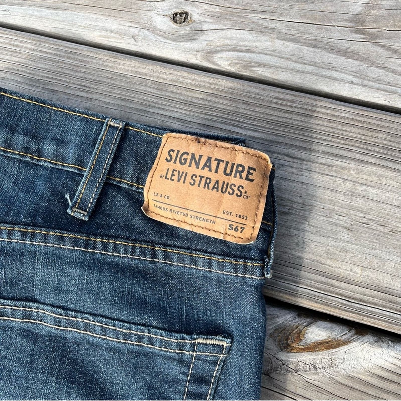Levi's Signature Levi Strauss & Co, S67 jeans Size US 38 / EU 54 - 4 Thumbnail