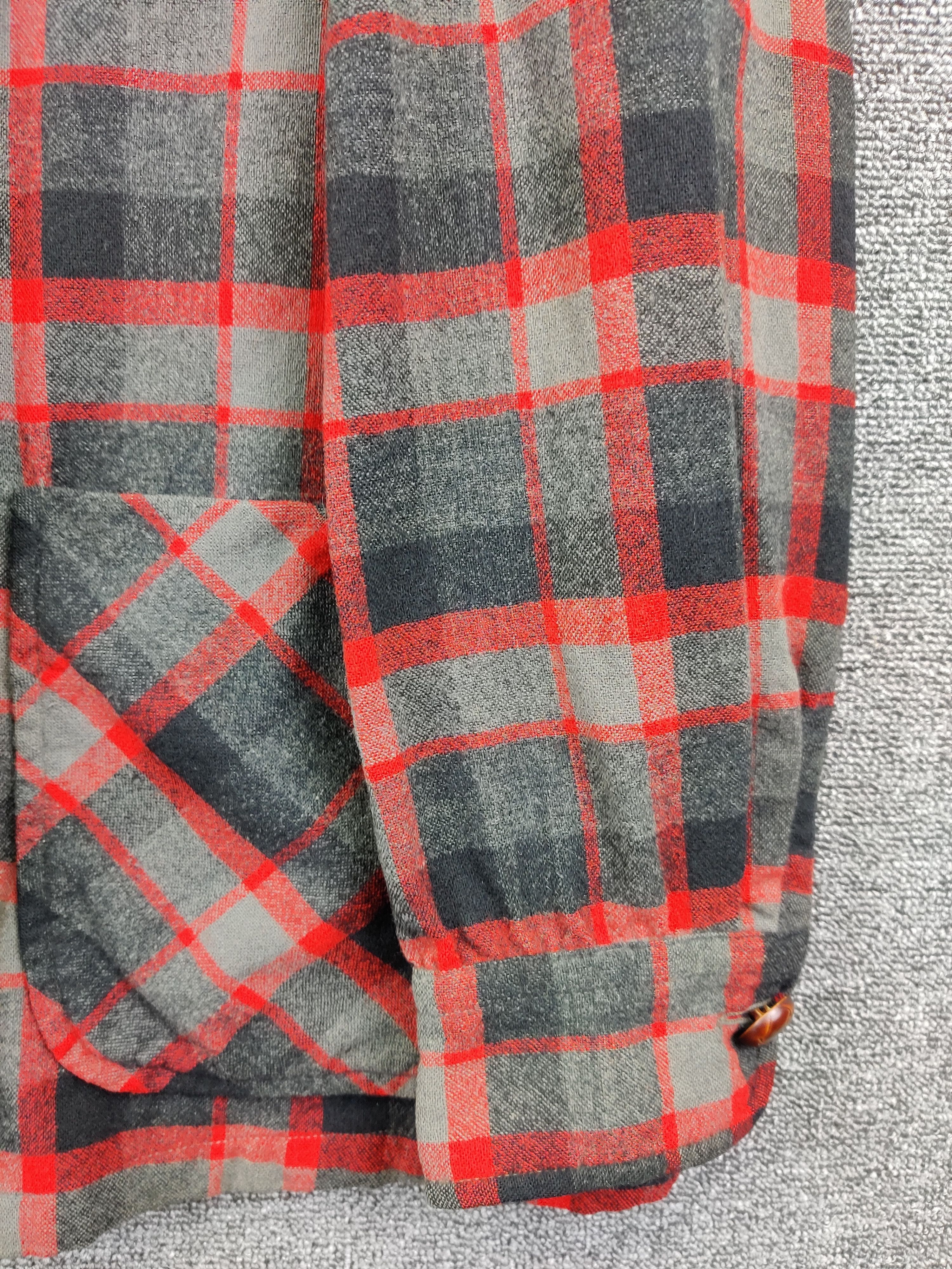 Pendleton Vintage 90's Pendleton Wool Plaid Blazer Size US L / EU 52-54 / 3 - 3 Thumbnail