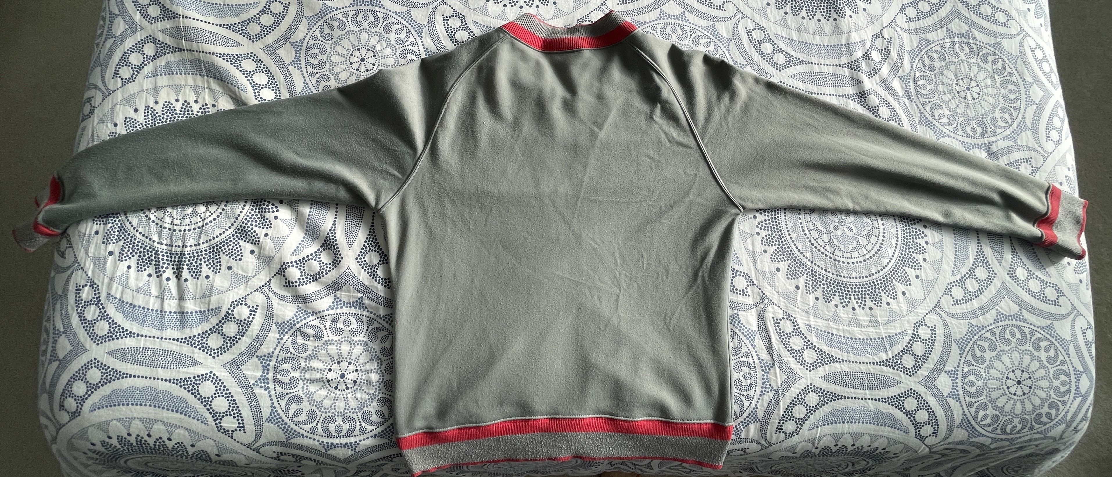 Diesel Diesel European Tour Track Jacket Y2K Gray Red Size US S / EU 44-46 / 1 - 9 Thumbnail