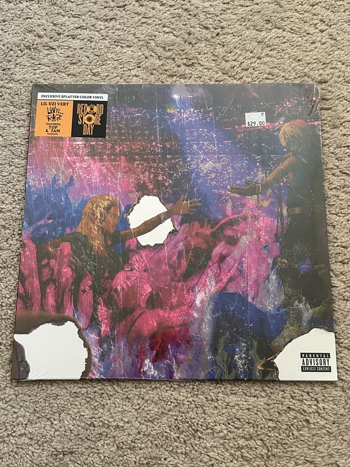 Vinyl Factory Lil uzi Vert- Luv is Rage 1 Vinyl | Grailed